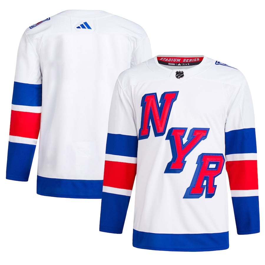 New York Rangers 2024 Stadium Series Primegreen White NHL Jersey Men's