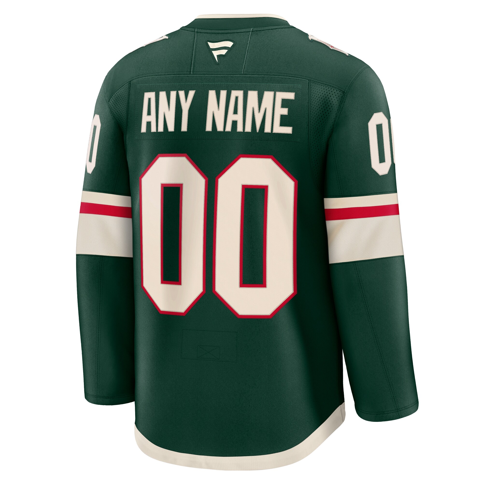 Minnesota Wild Green Home Premium Custom NHL Jersey Men's