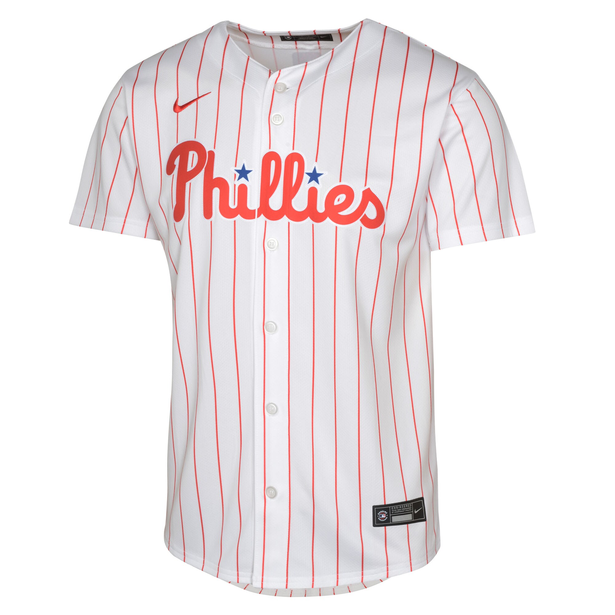 Philadelphia Phillies White Home Blank Limited MLB Jersey Youth