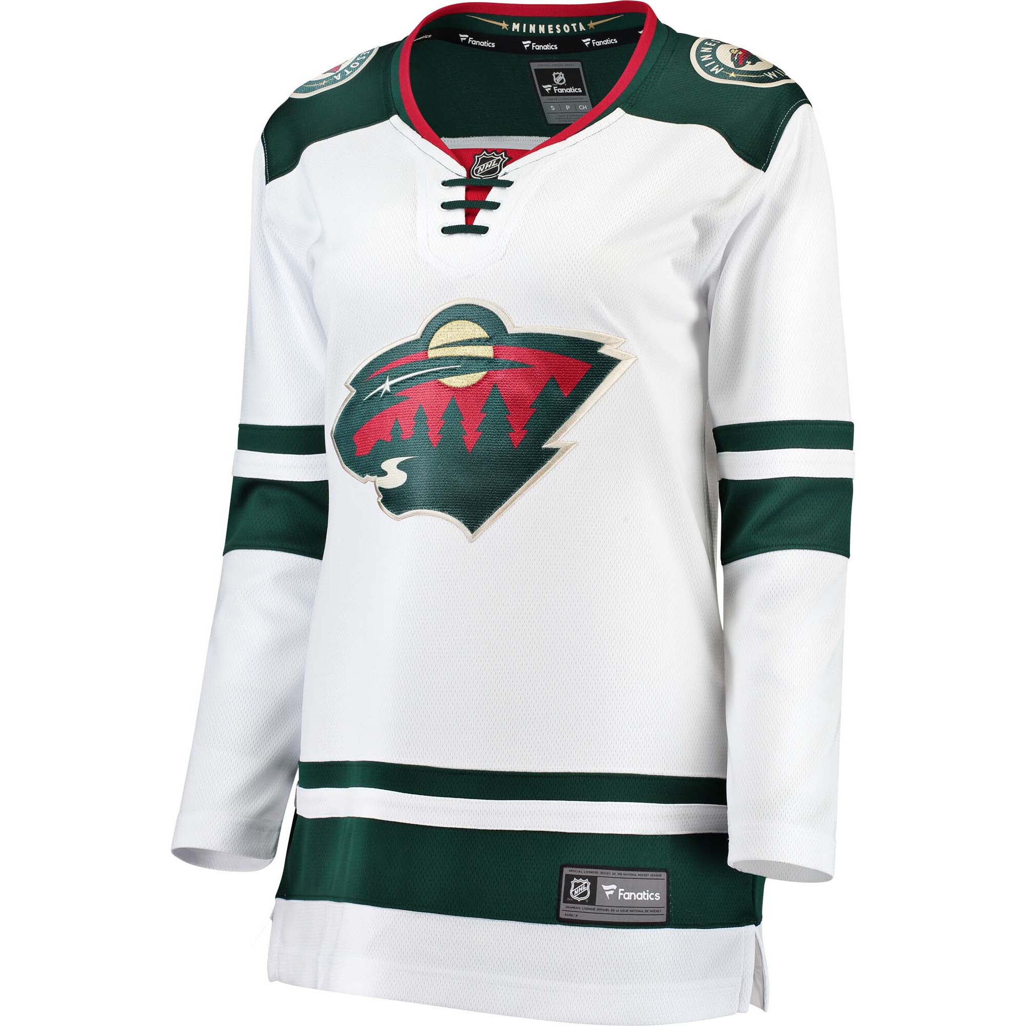 Minnesota Wild White Away Breakaway NHL Jersey Women's