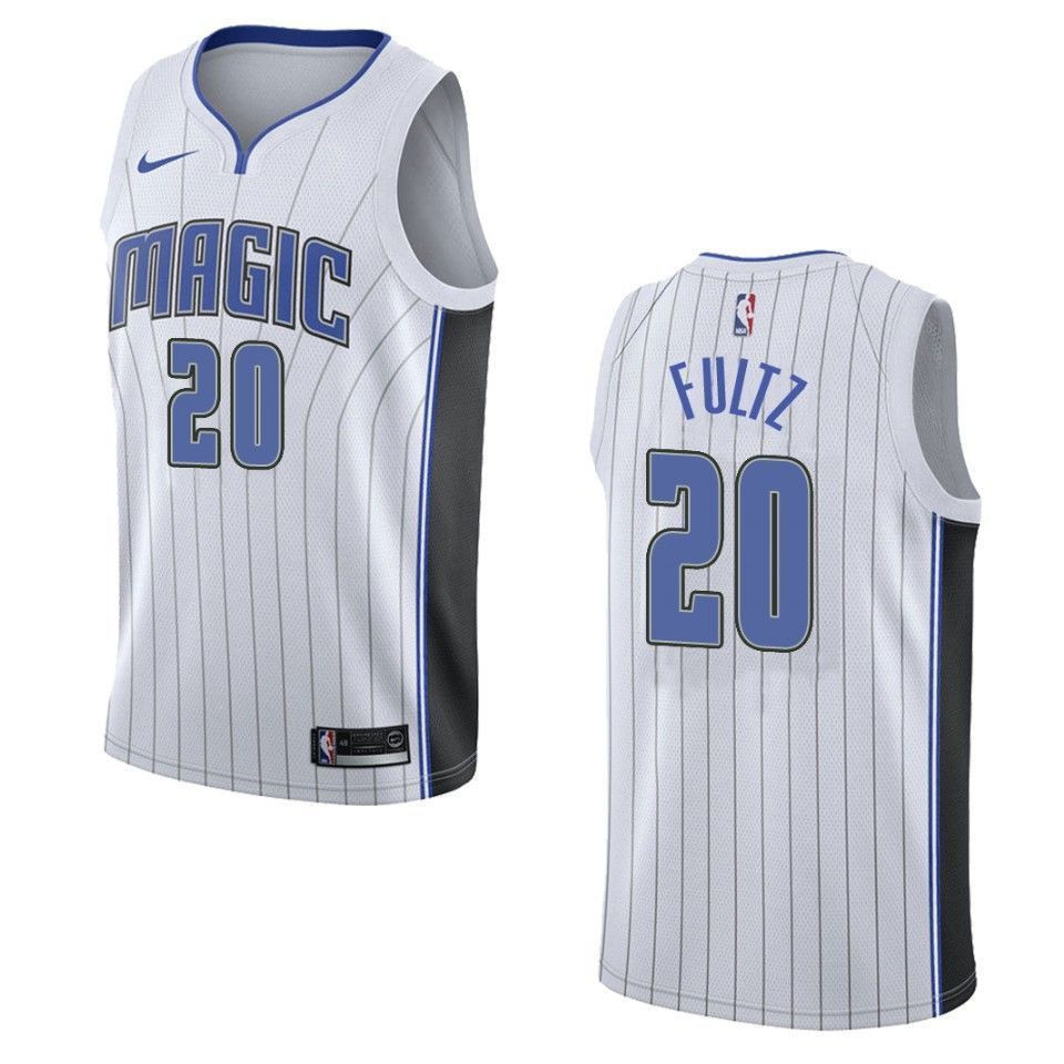 Orlando Magicc 20 Markelle Fultz Association Swingman White NBA Jersey Men's