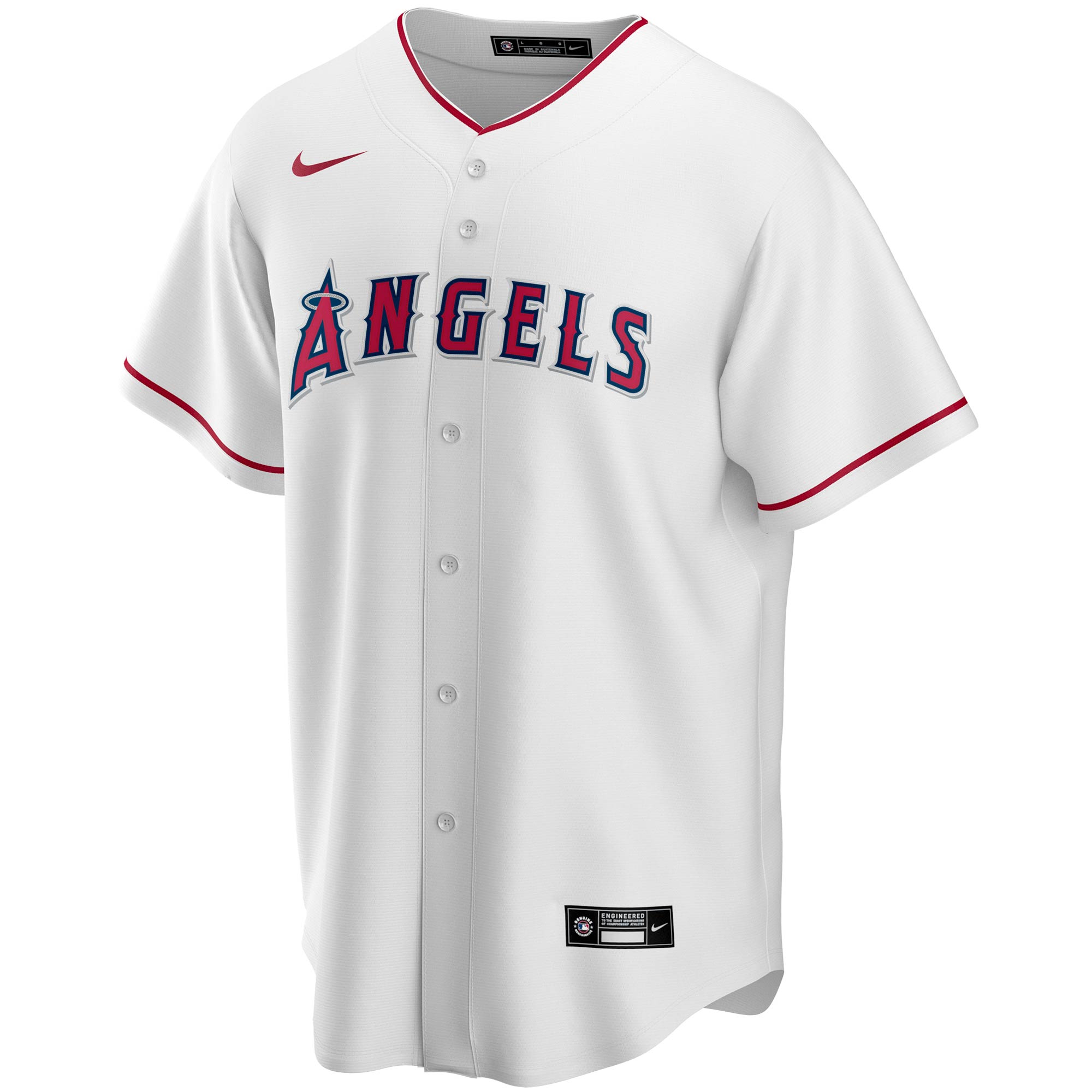 Los Angeles Angels Mike Trout White Alternate Player MLB Jersey Youth