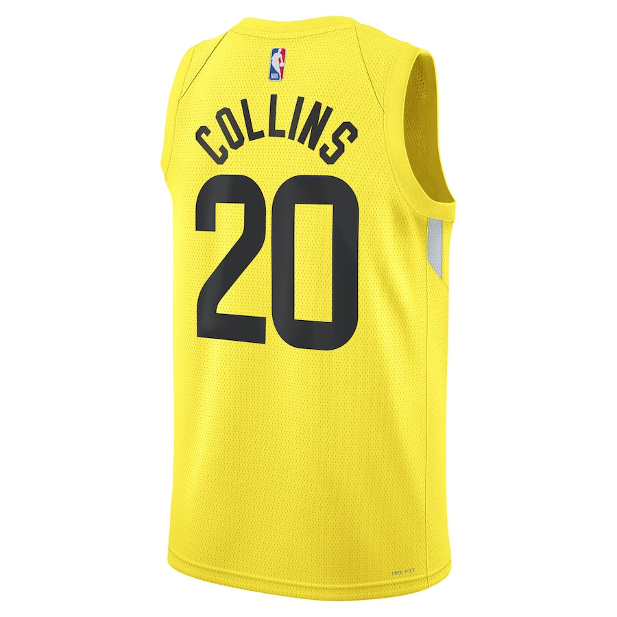 John Collins 20 Utah Jazz Unisex Swingman Icon Edition Gold NBA Jersey Unisex