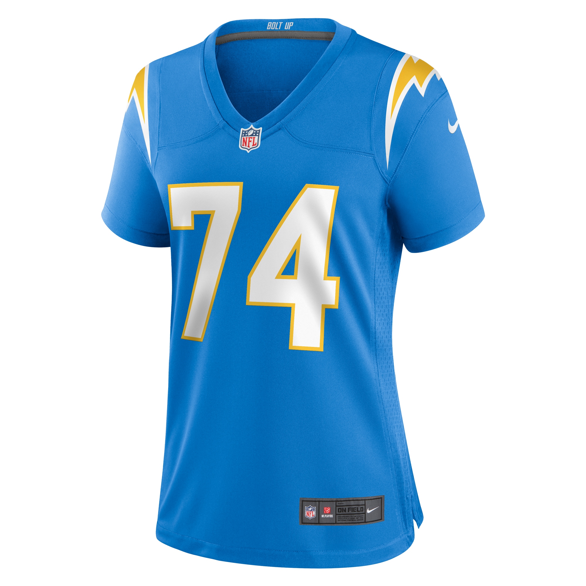 Los Angeles Chargers Matt Kaskey Powder Blue Team Game NFL Jersey Women's