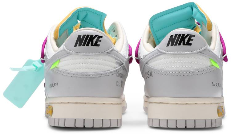 Off-White x Dunk Low Lot 21 of 50 DM1602-100