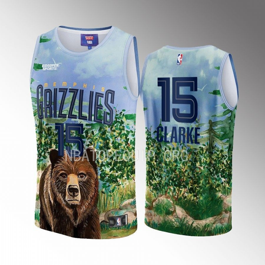 Brandon Clarke 15 Memphis Grizzlies KidSuper Studio Unisex Hometown NBA Jersey Unisex