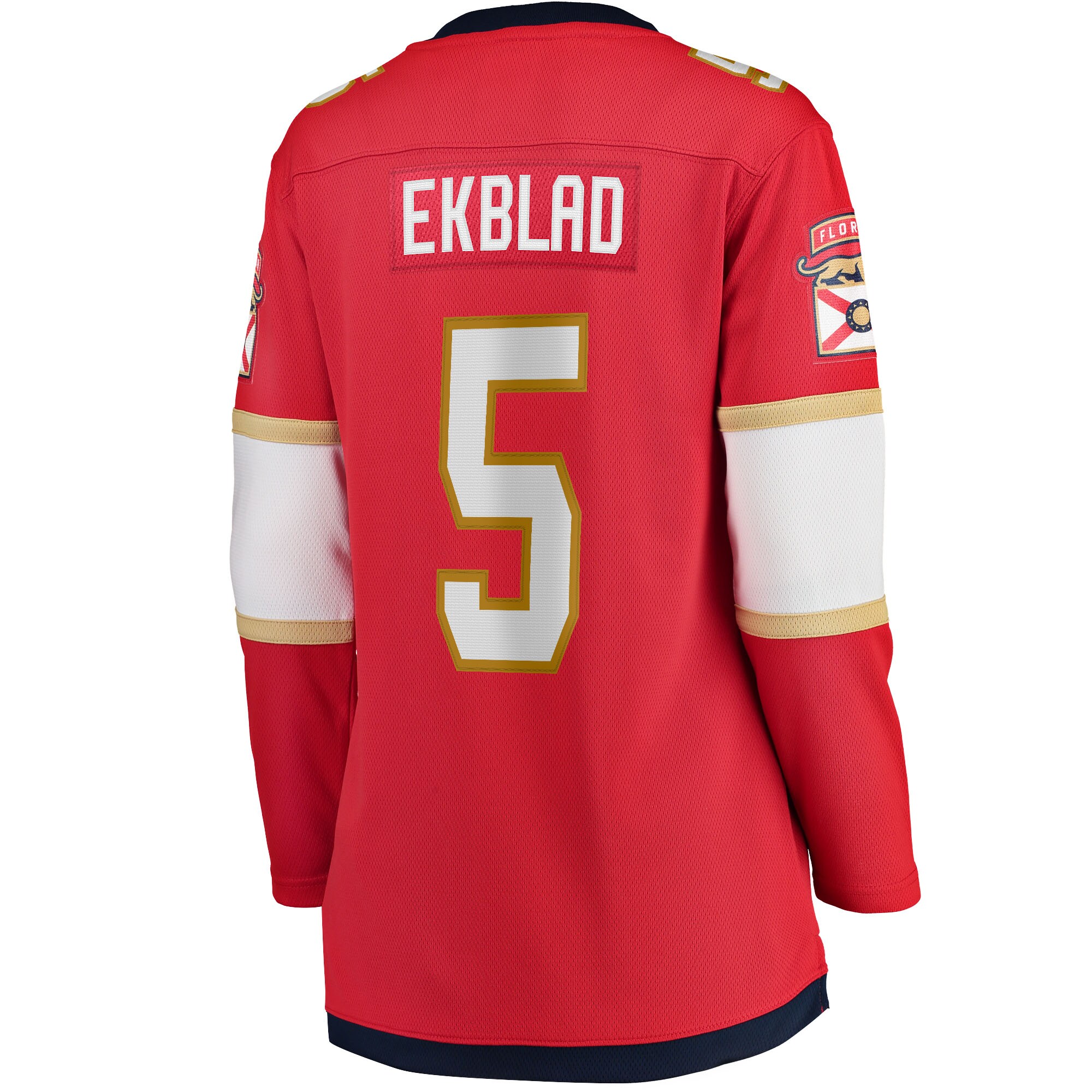 Florida Panthers Aaron Ekblad Red Home Team Breakaway Player NHL Jersey Women's