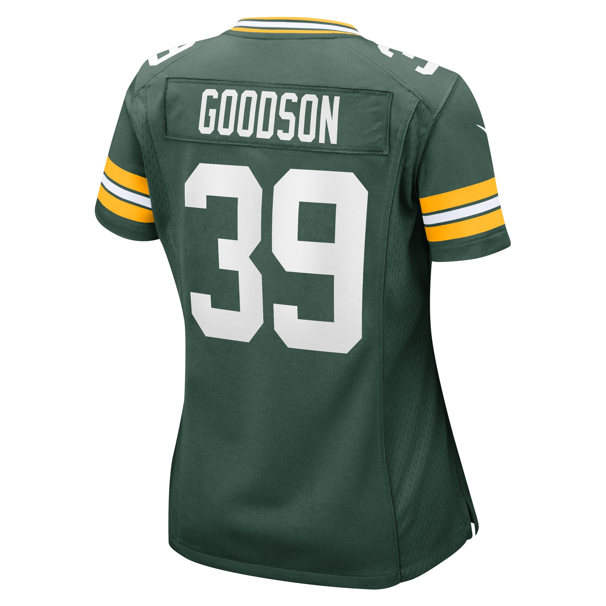 Green Bay Packers Tyler Goodson Green Game Player NFL Jersey Women's
