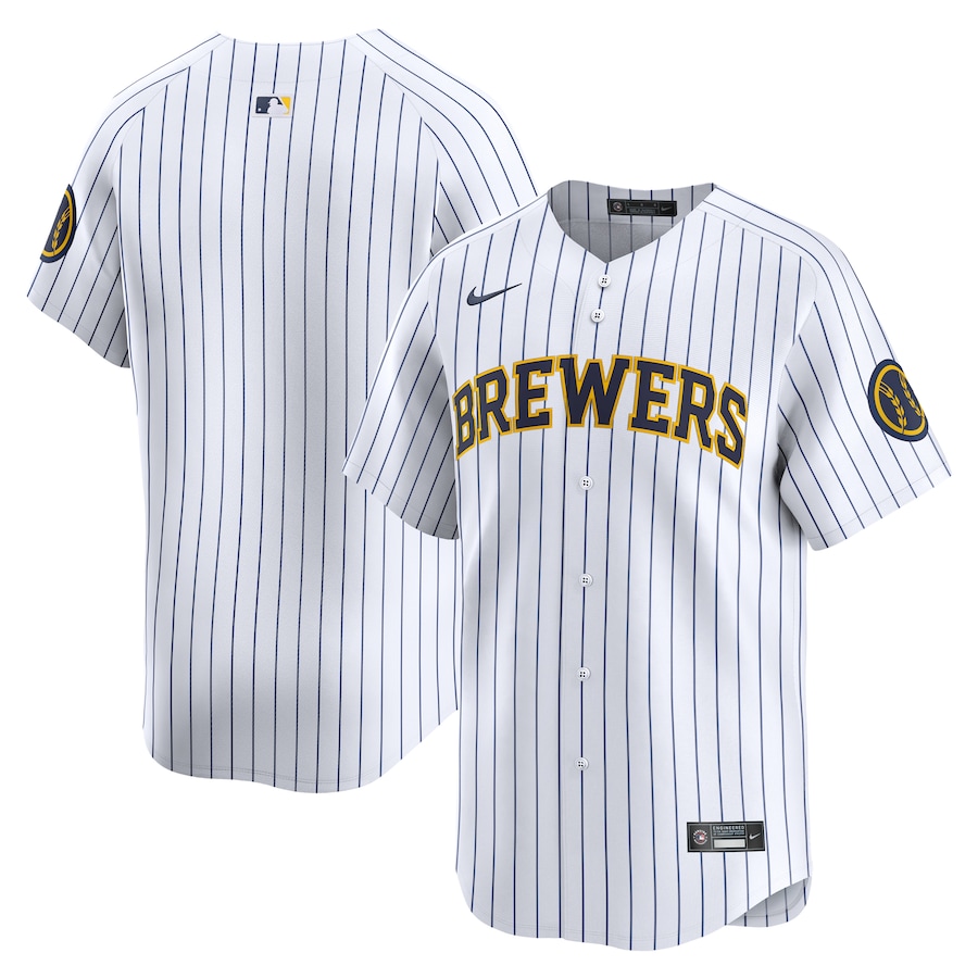 Milwaukee Brewers Alternate Limited Jersey White