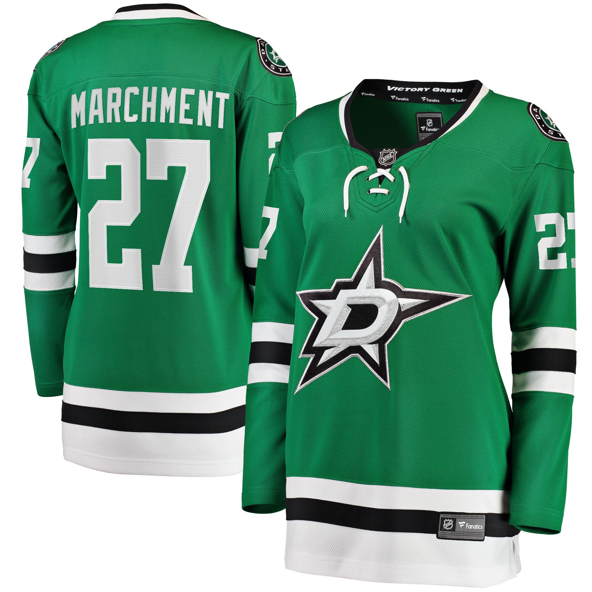 Dallas Stars Mason Marchment Kelly Green Home Breakaway Player NHL Jersey Women's