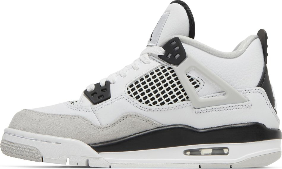 Air Jordan 4 Retro GS Military Black 408452-111