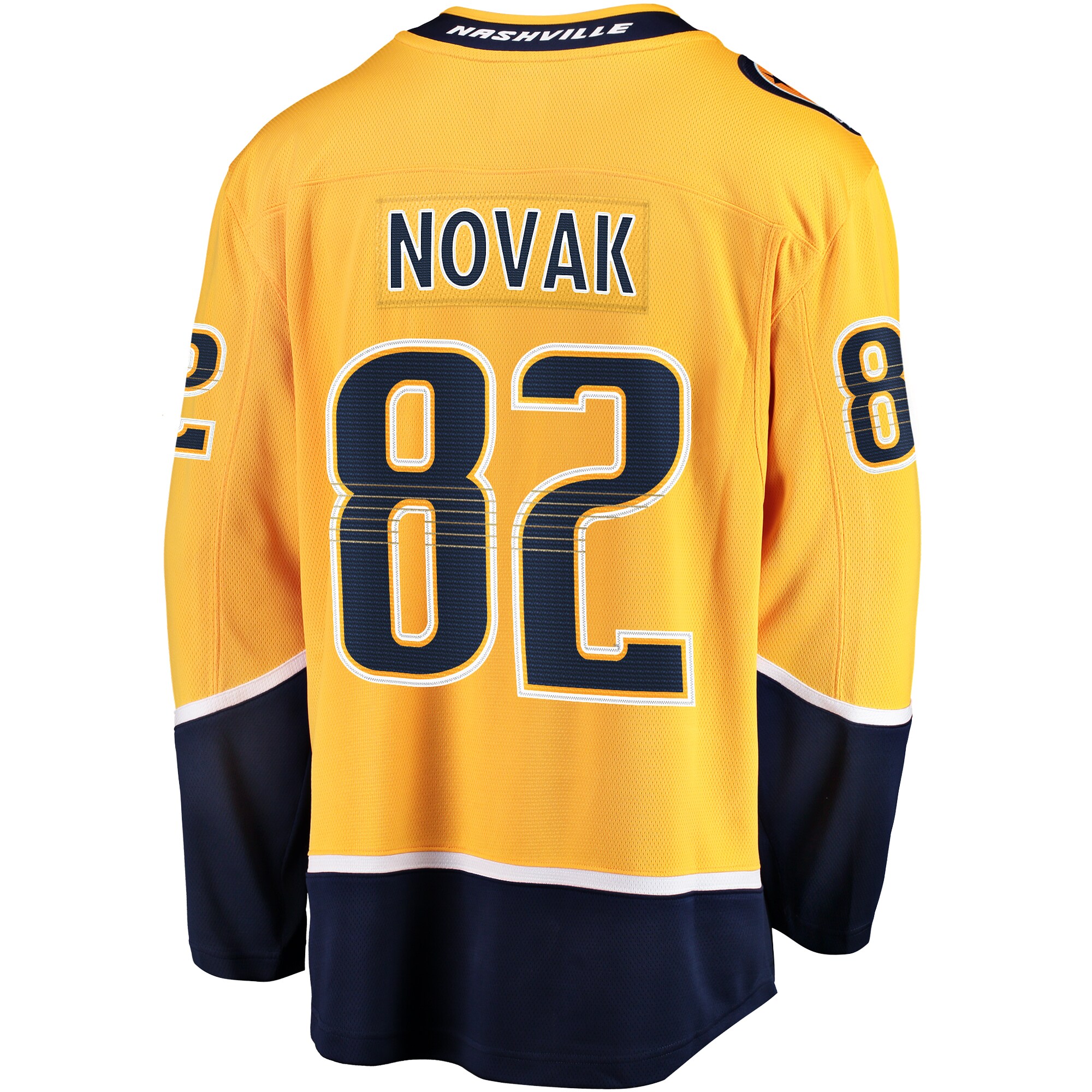 Nashville Predators Tommy Novak Gold Home Breakaway NHL Jersey Men's