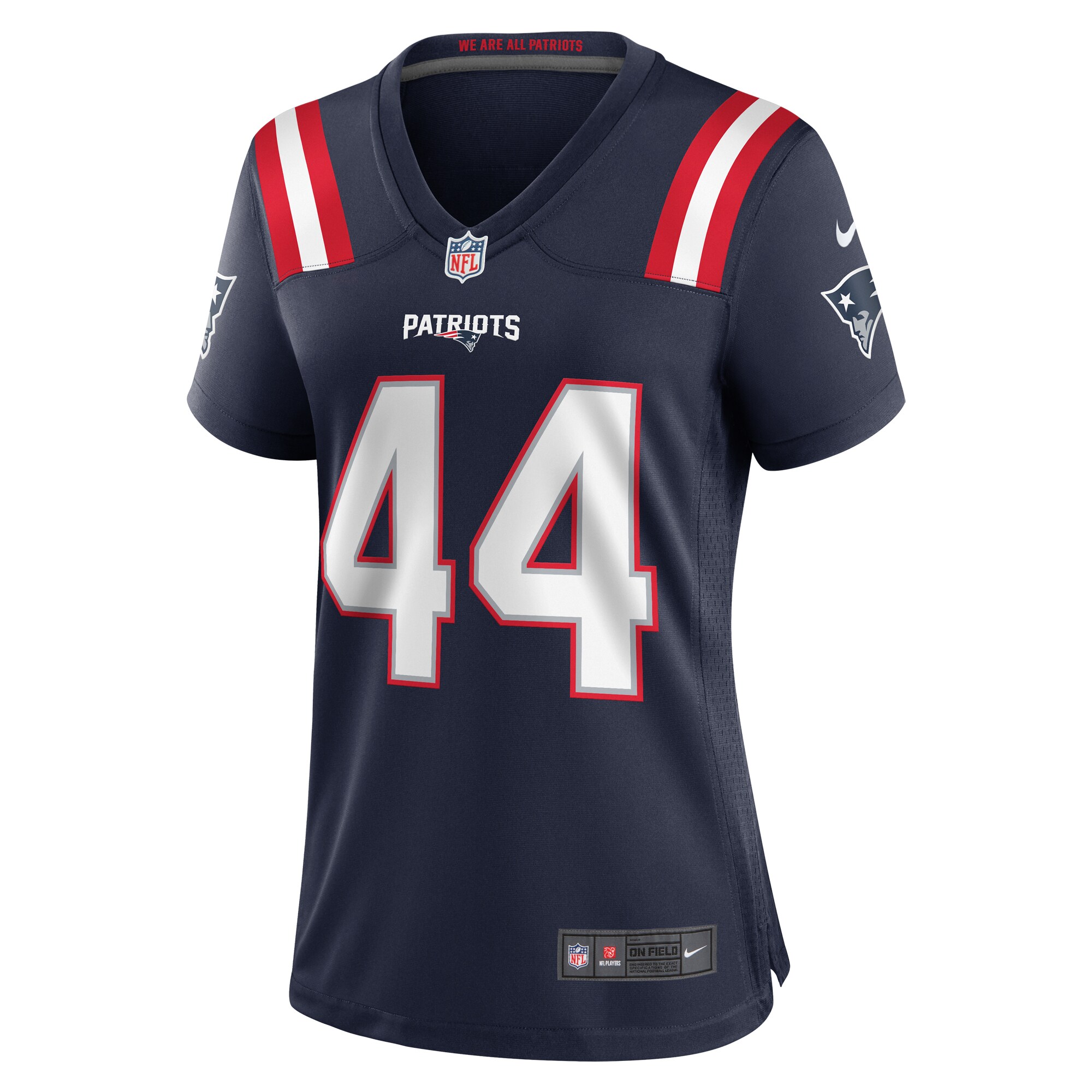 New England Patriots Raleigh Webb Navy Home Game Player NFL Jersey Women's