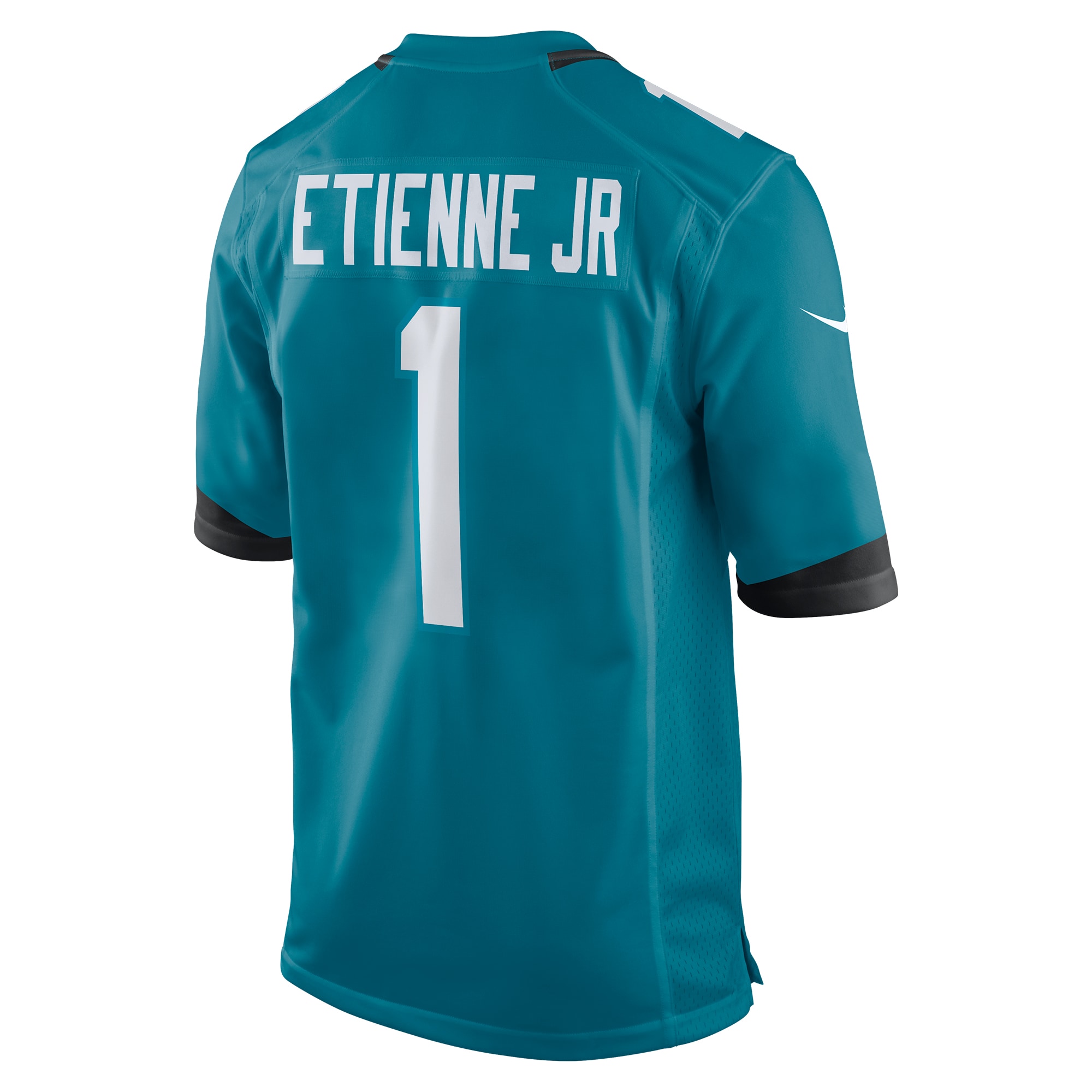 Jacksonville Jaguars Travis Etienne Teal Game NFL Jersey Men's