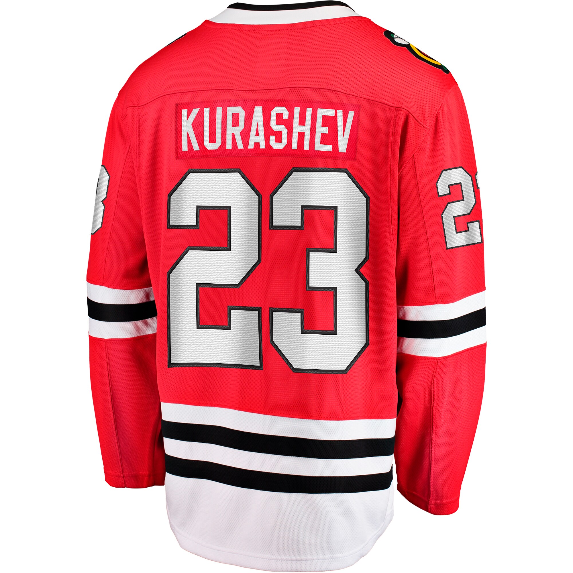 Chicago Blackhawks Philipp Kurashev Red Home Breakaway Player NHL Jersey Men's