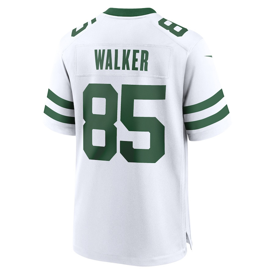 Wesley Walker 85 New York Jets Game Retired Player White NFL Jersey Men's