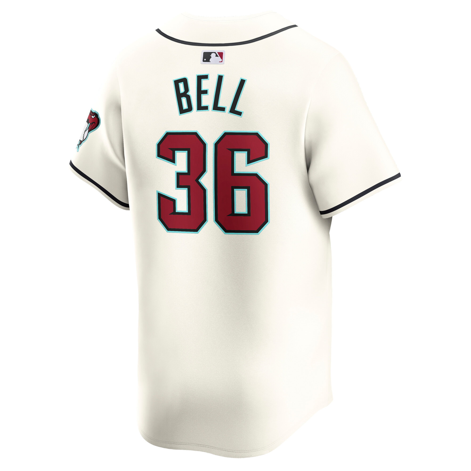 Arizona Diamondbacks Josh Bell White Home Limited Player MLB Jersey Men's