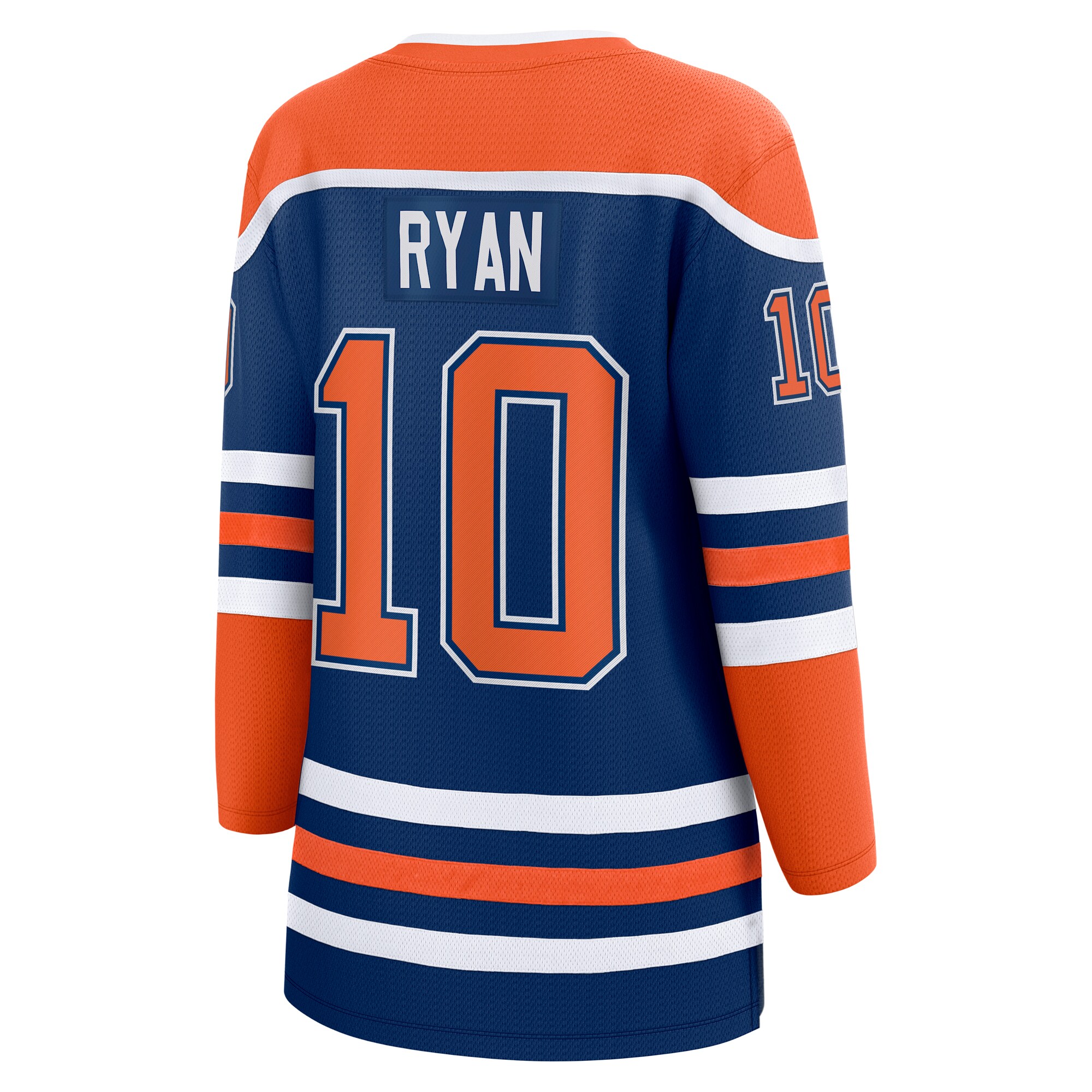 Edmonton Oilers Derek Ryan Royal Home Breakaway Player NHL Jersey Women's