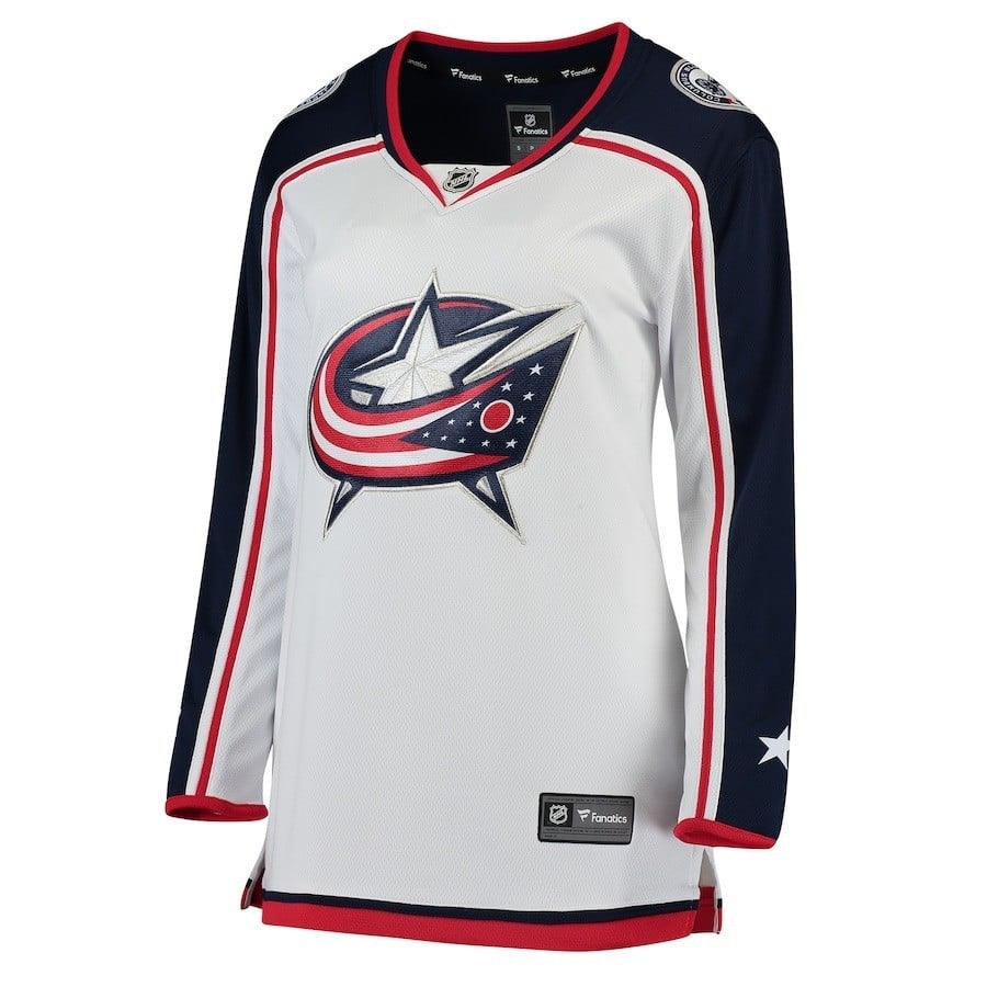 Johnny Gaudreau 13 Columbus Blue Jackets Prime Green Away White NHL Jersey Women's