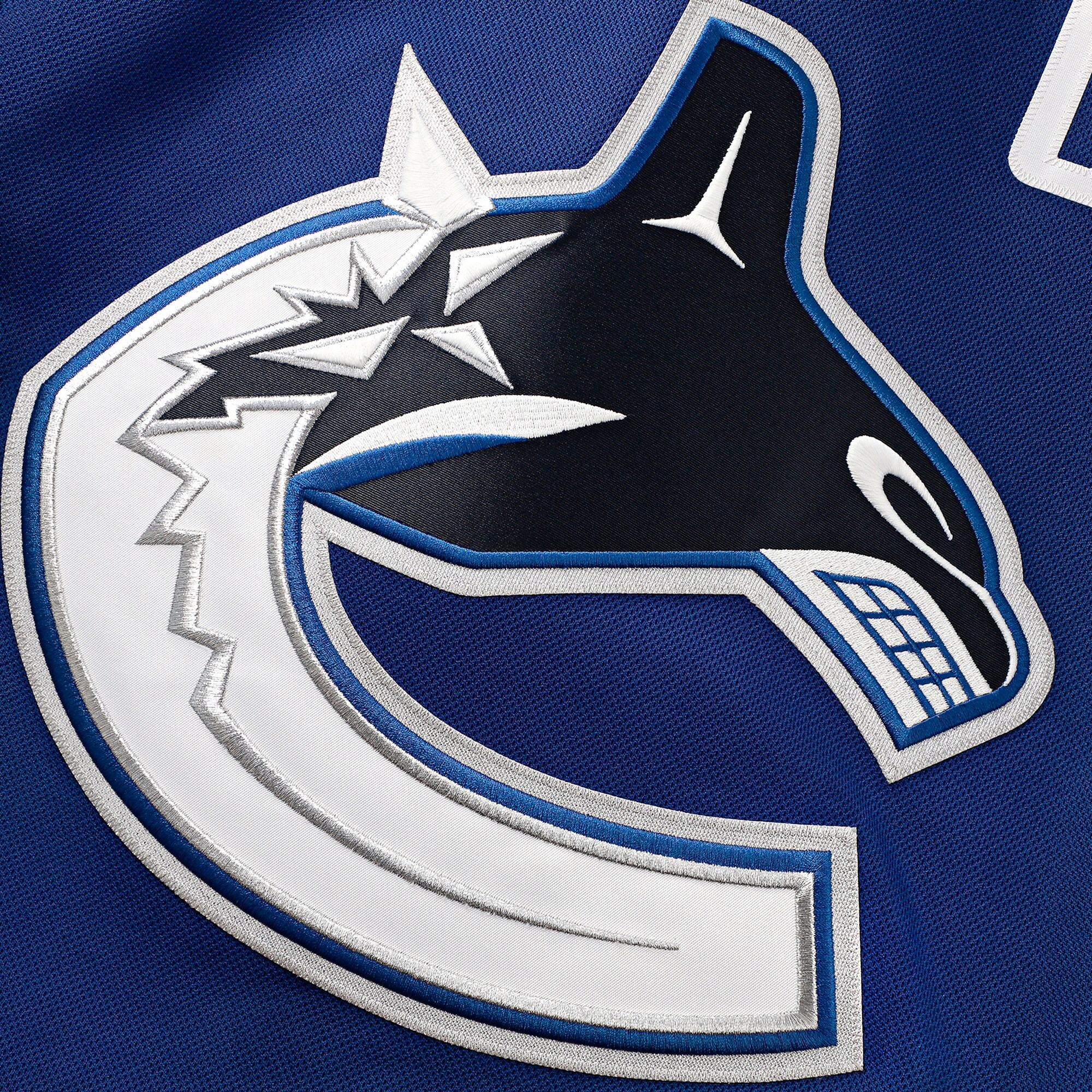 Vancouver Canucks Blue Home Premium NHL Jersey Men's