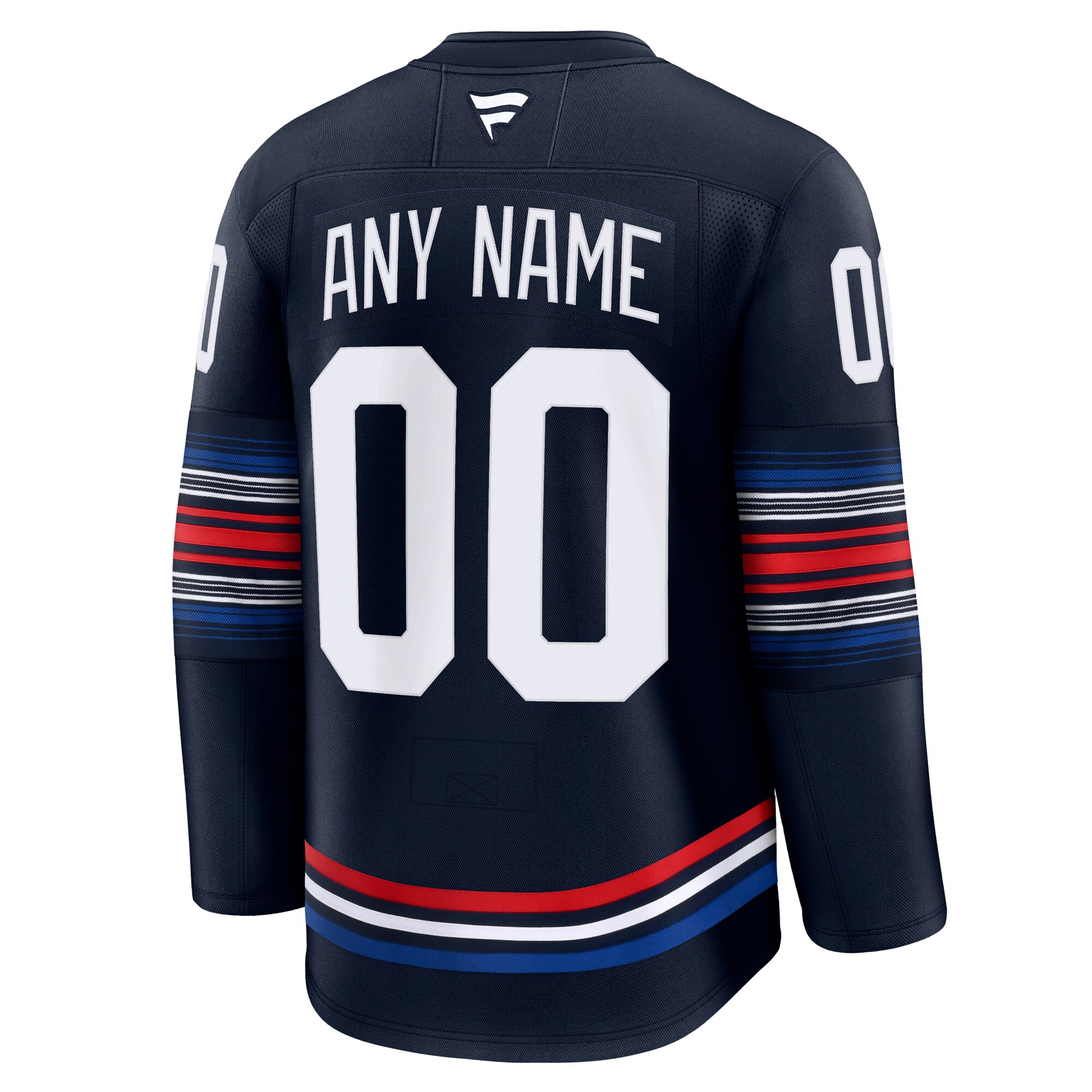 New York Rangers Navy Alternate Premium Custom NHL Jersey Men's