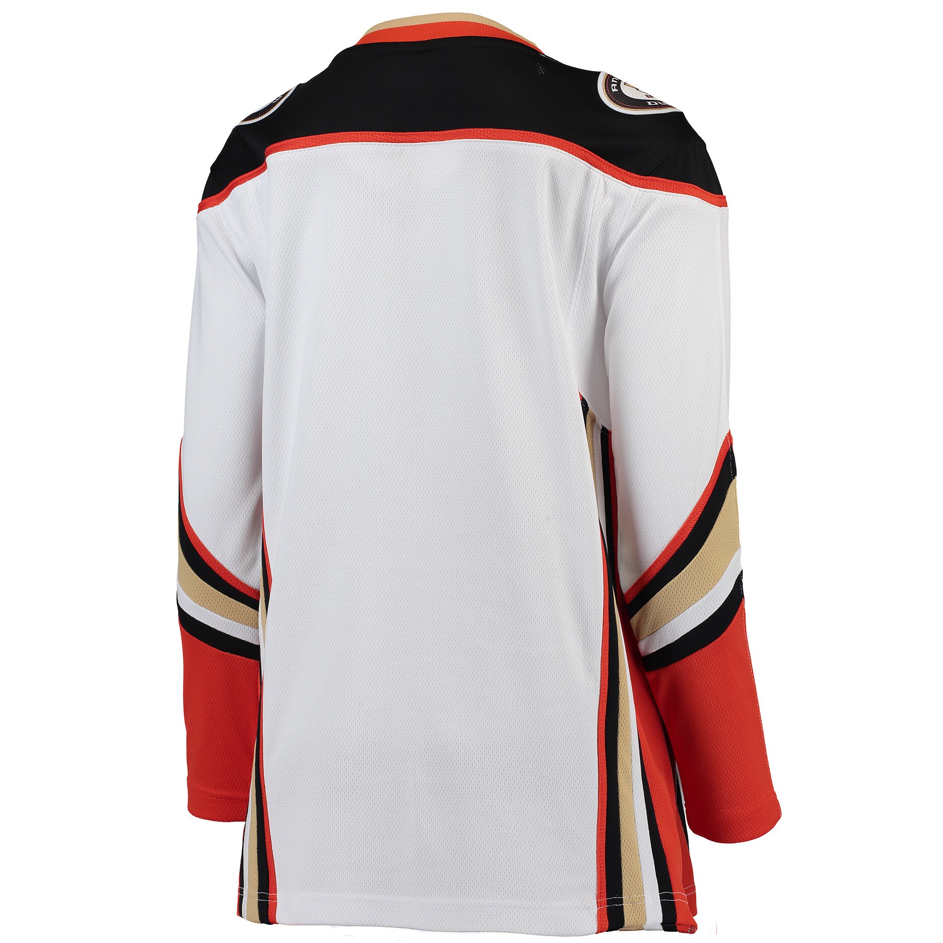 Anaheim Ducks White Away Breakaway NHL Jersey Women's
