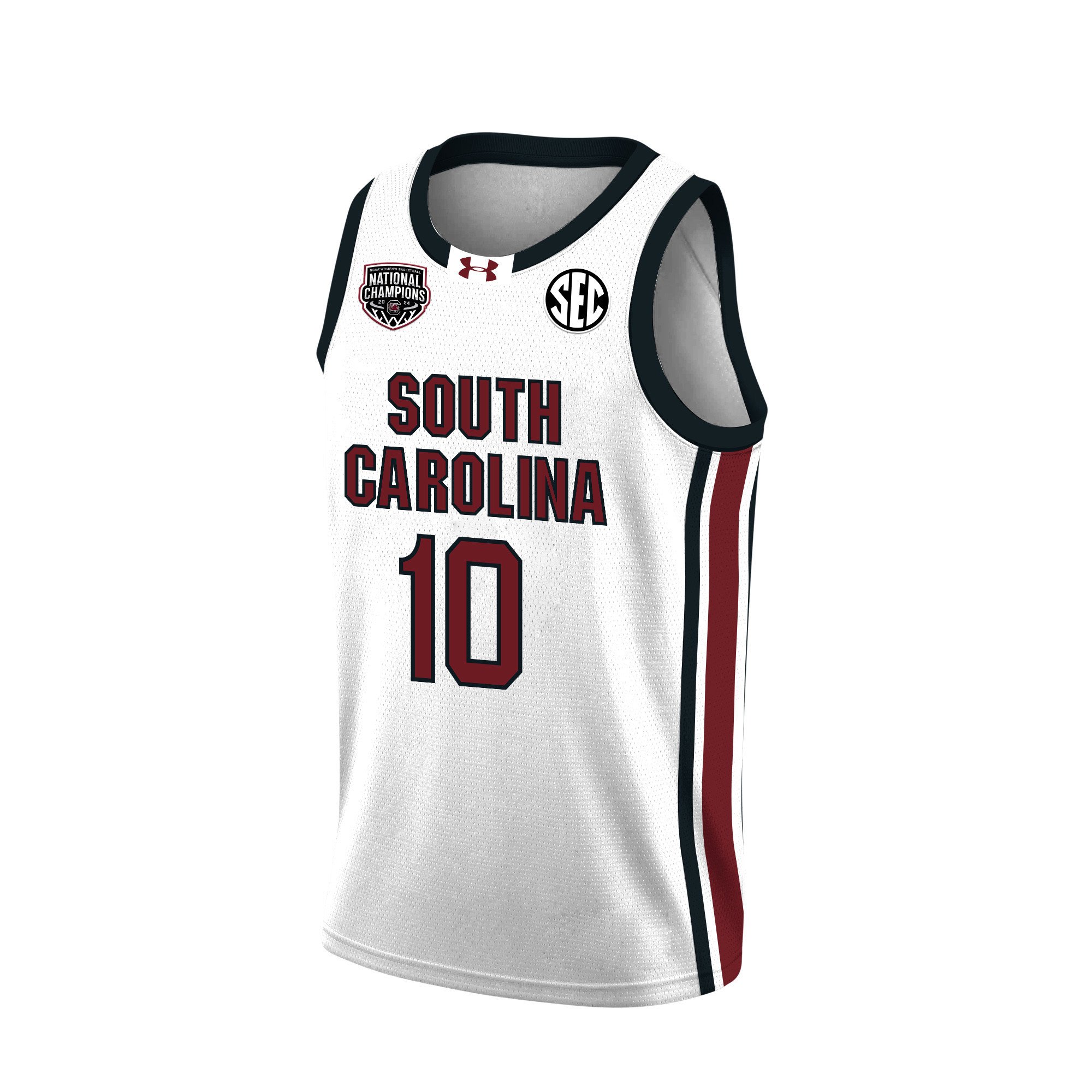 Kamilla Cardoso 10 South Carolina 2024 National Champions Patch Unisex NCAA Jersey Unisex