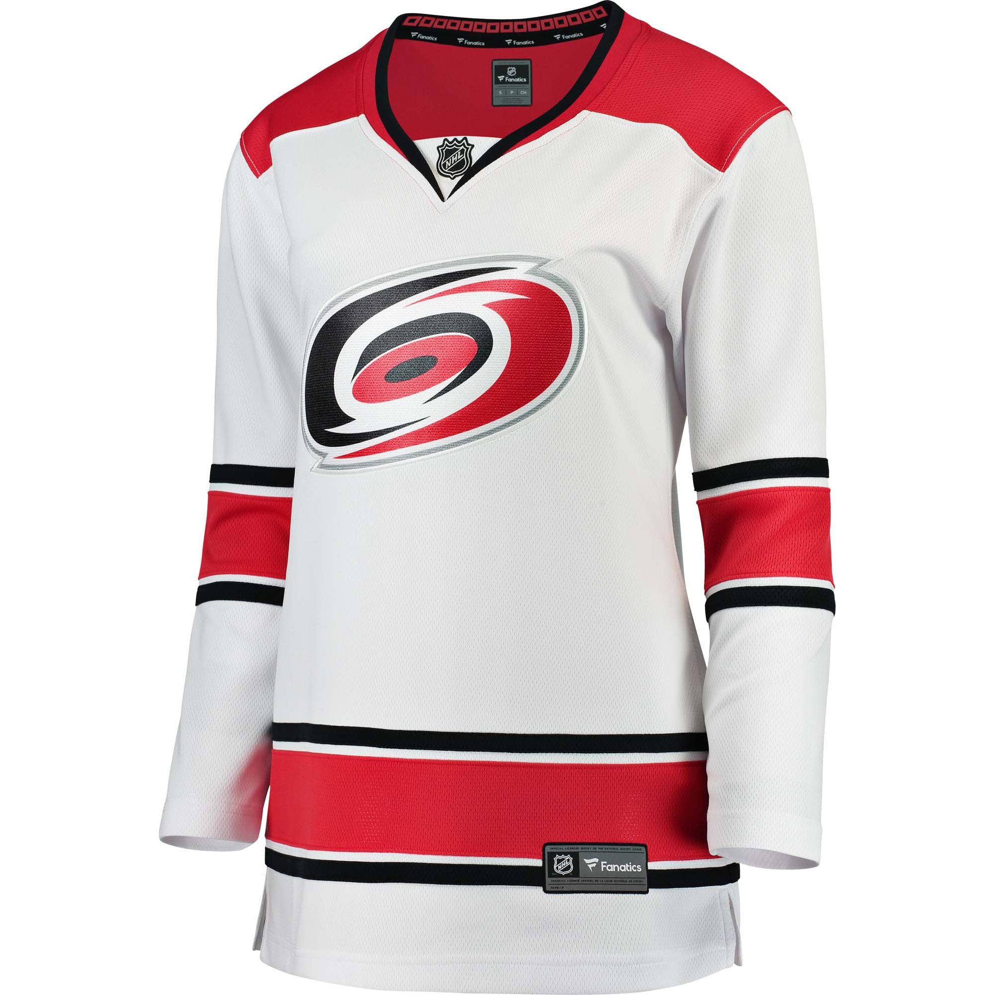Carolina Hurricanes White Away Breakaway NHL Jersey Women's