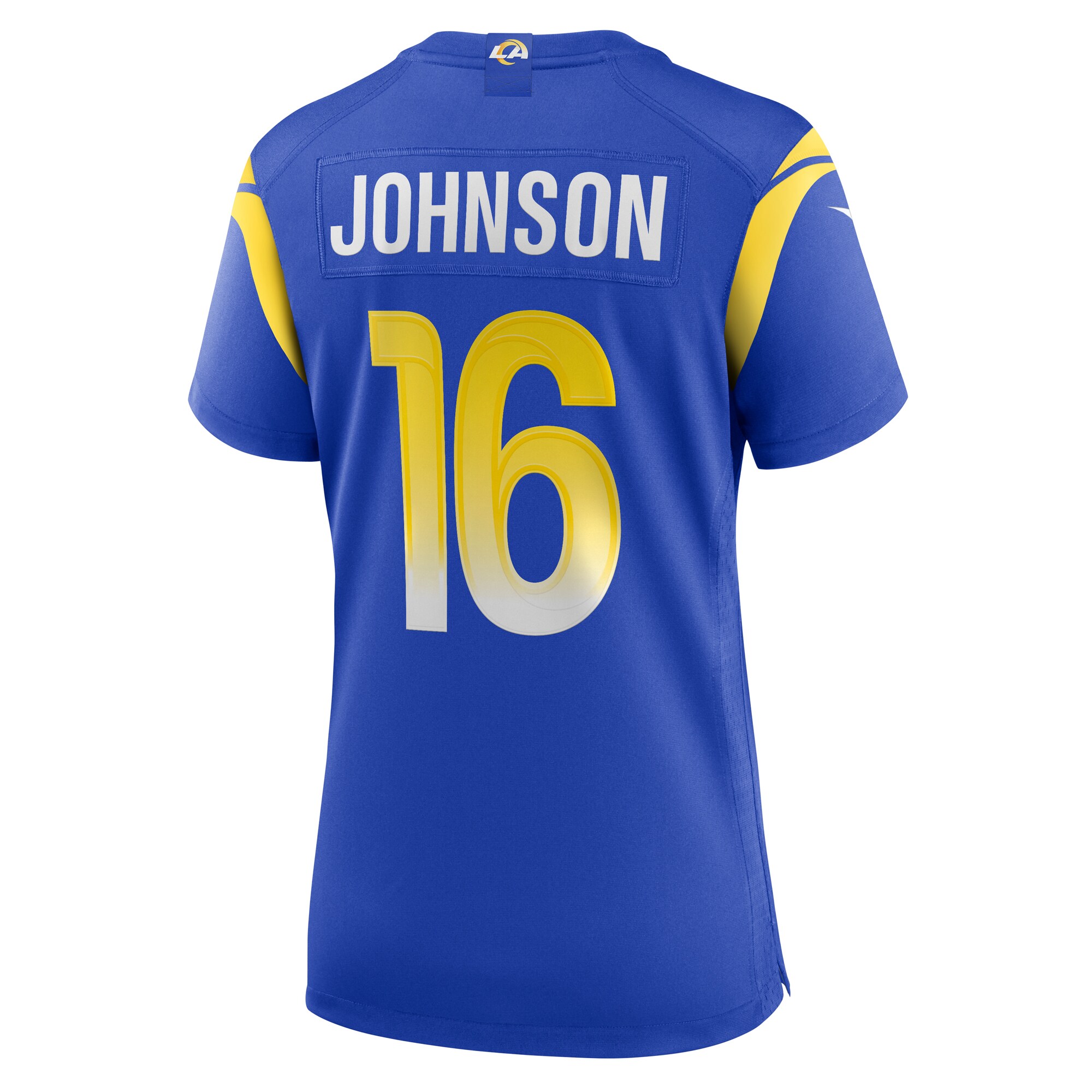 Los Angeles Rams Tyler Johnson Royal Team Game NFL Jersey Women's