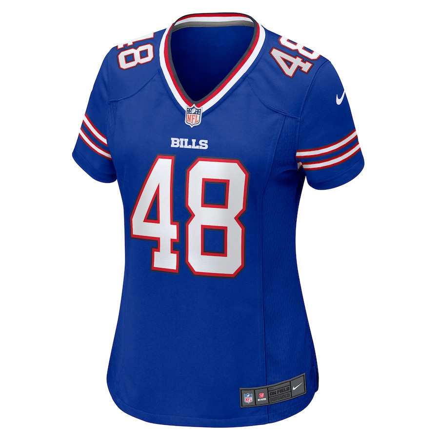 Edefuan Ulofoshio 48 Buffalo Bills Game Royal NFL Jersey Women's