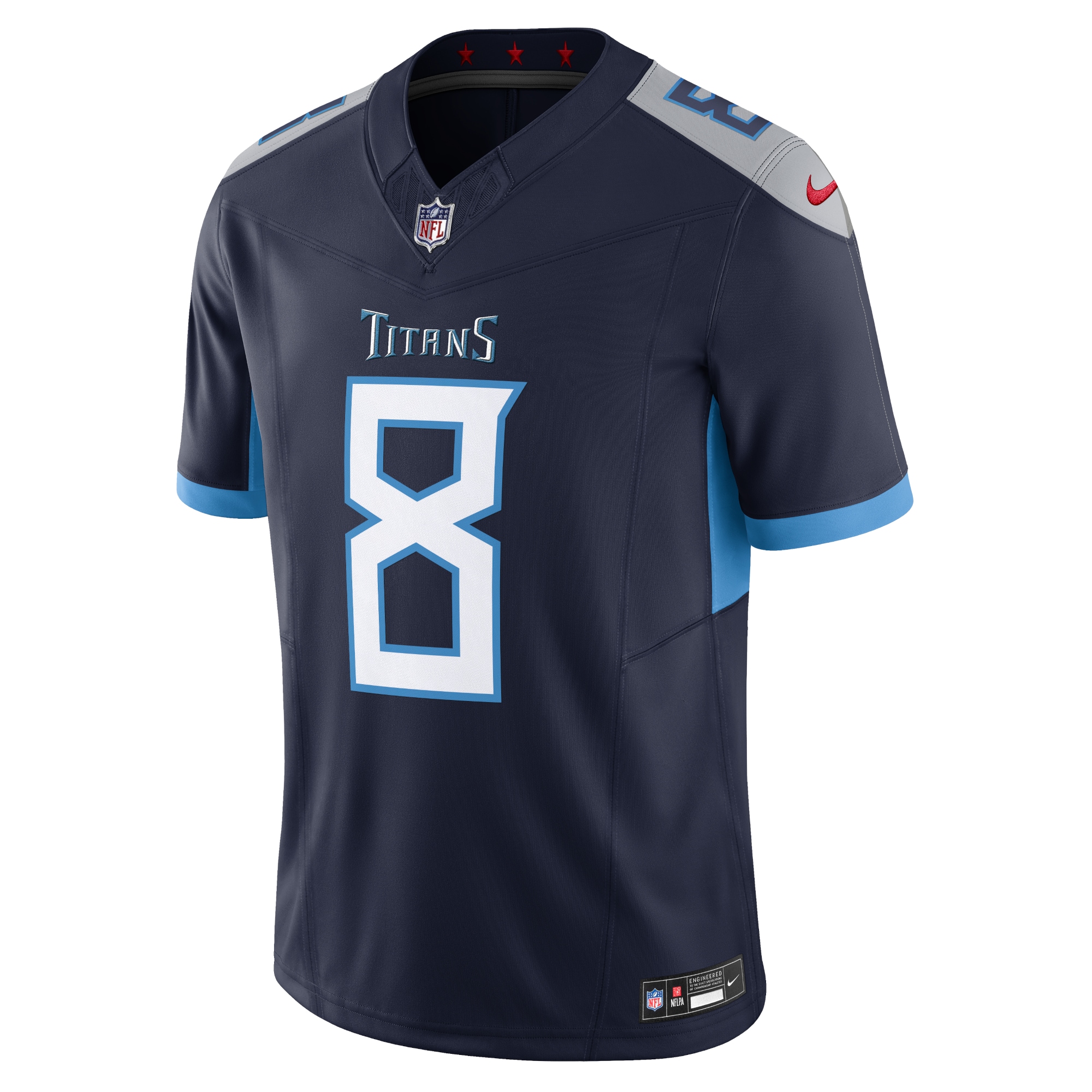 Tennessee Titans Will Levis Navy Vapor F.U.S.E. Limited NFL Jersey Men's