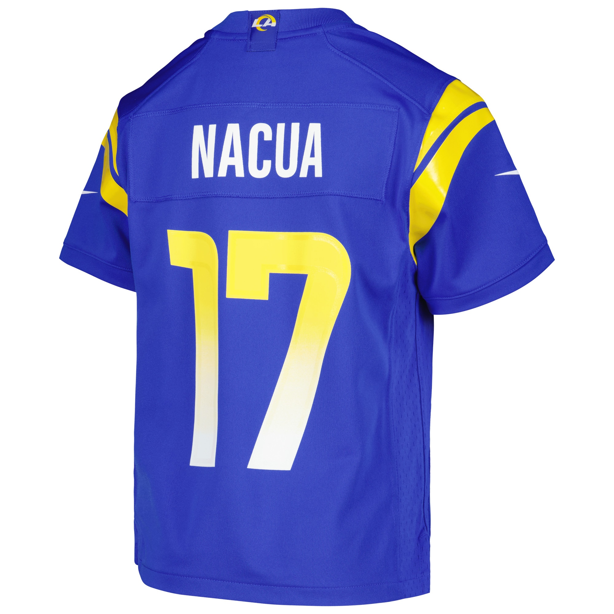 Los Angeles Rams Puka Nacua Royal Game NFL Jersey Youth