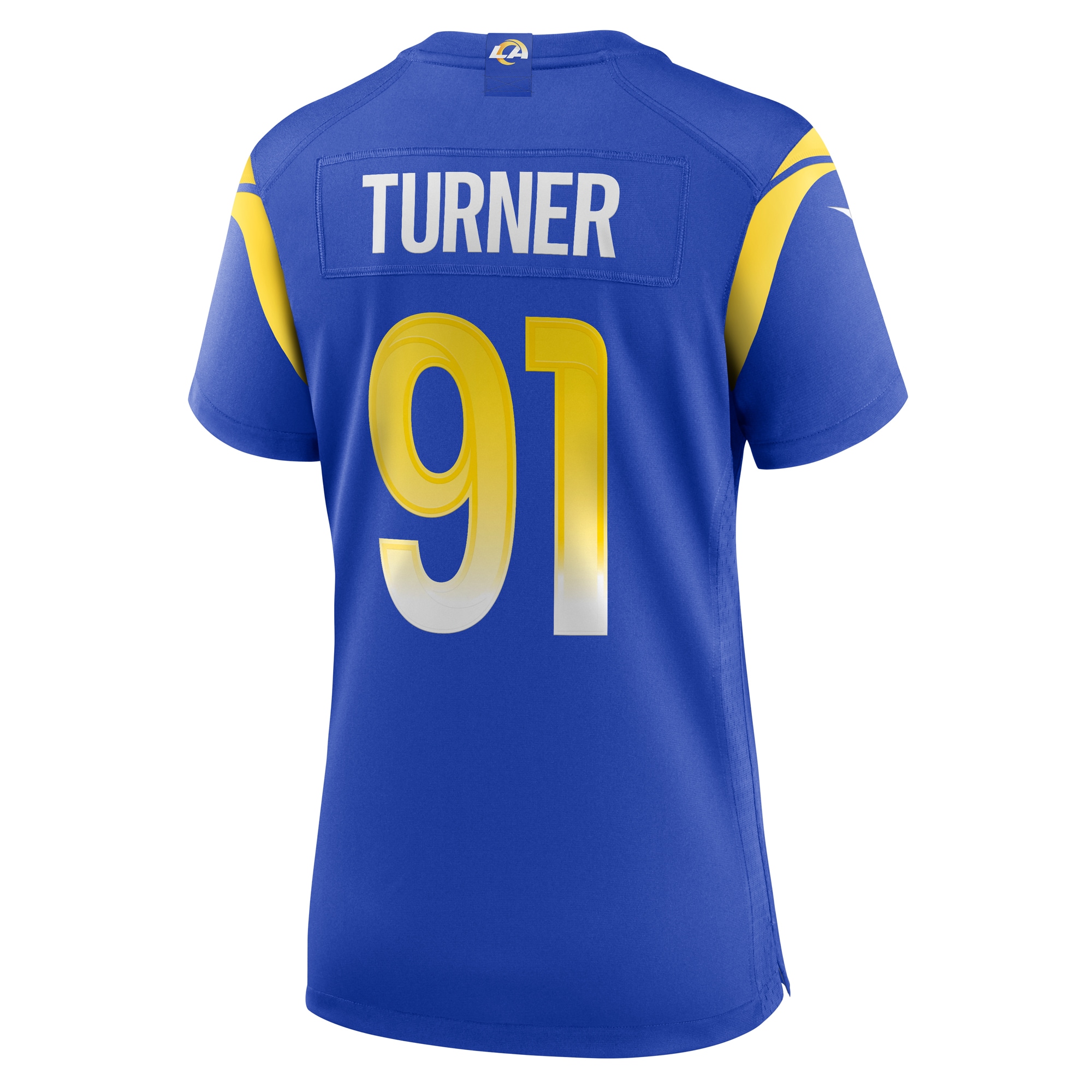 Los Angeles Rams Kobie Turner Royal Home Game NFL Jersey Women's