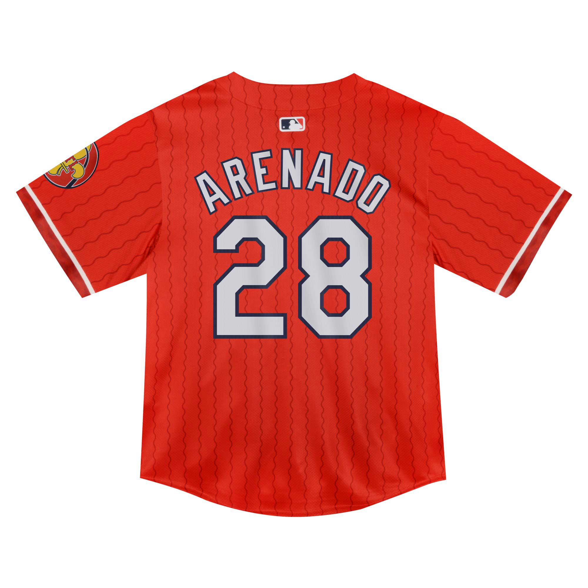 Infant St. Louis Cardinals Nolan Arenado Red 2024 City Connect Limited Player MLB Jersey Men's