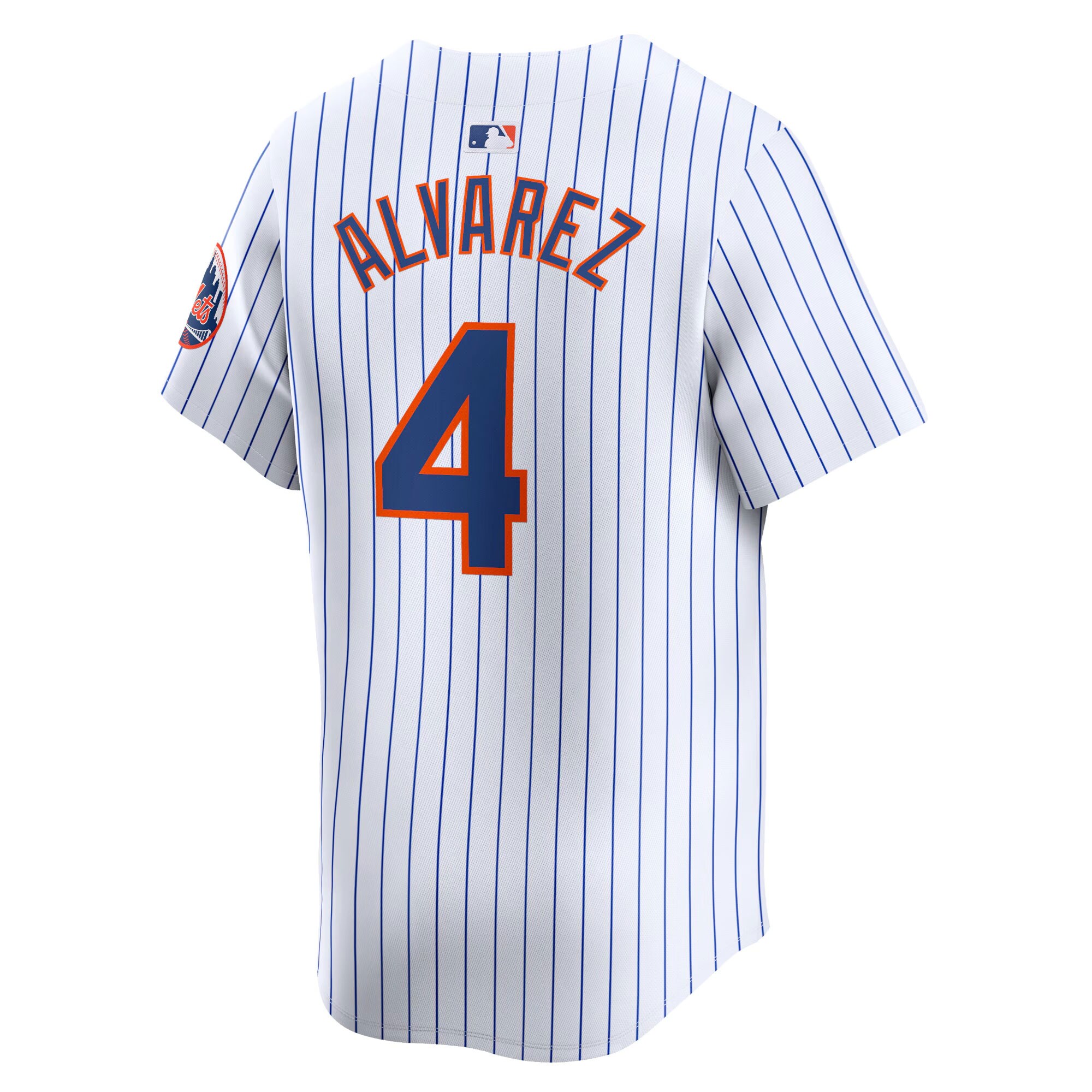 New York Mets Francisco Alvarez White Home Limited Player MLB Jersey Youth