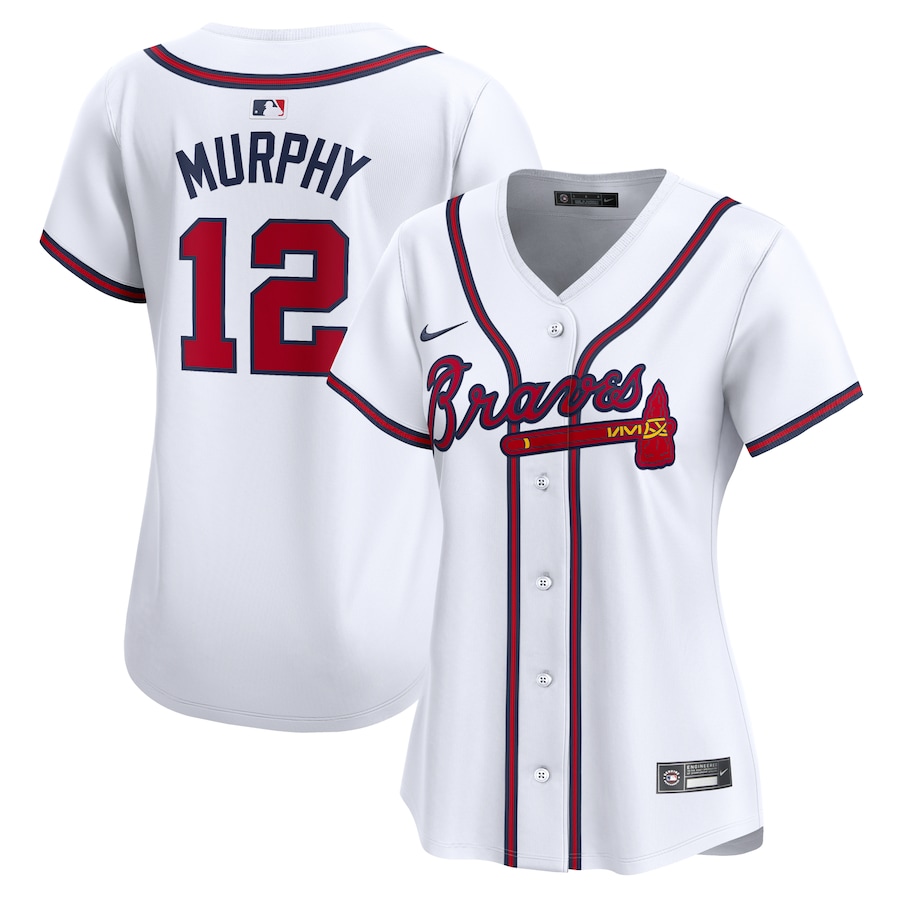 Sean Murphy Atlanta Braves Women's Home Limited Player Jersey White