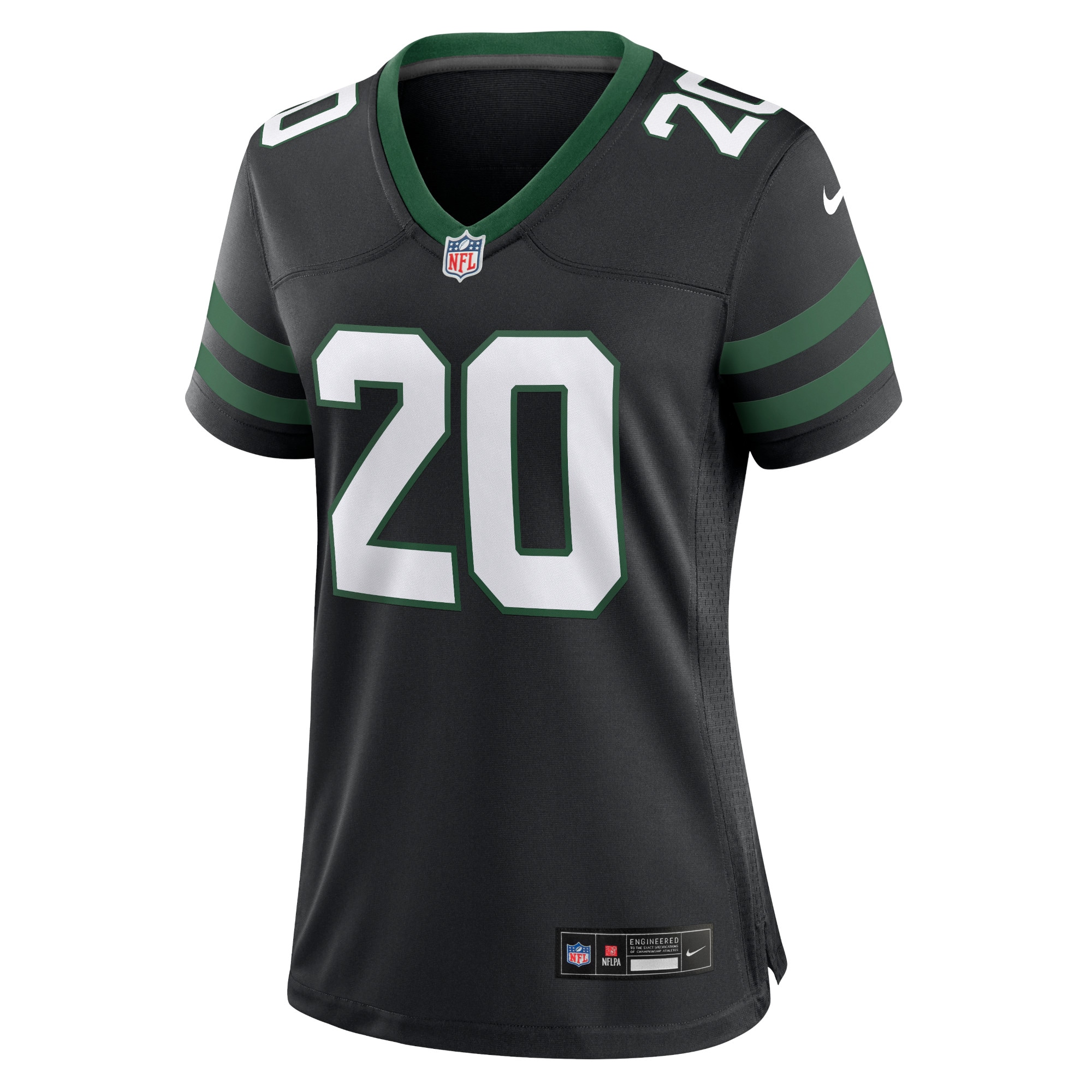 New York Jets Breece Hall Legacy Black Alternate Game NFL Jersey Women's
