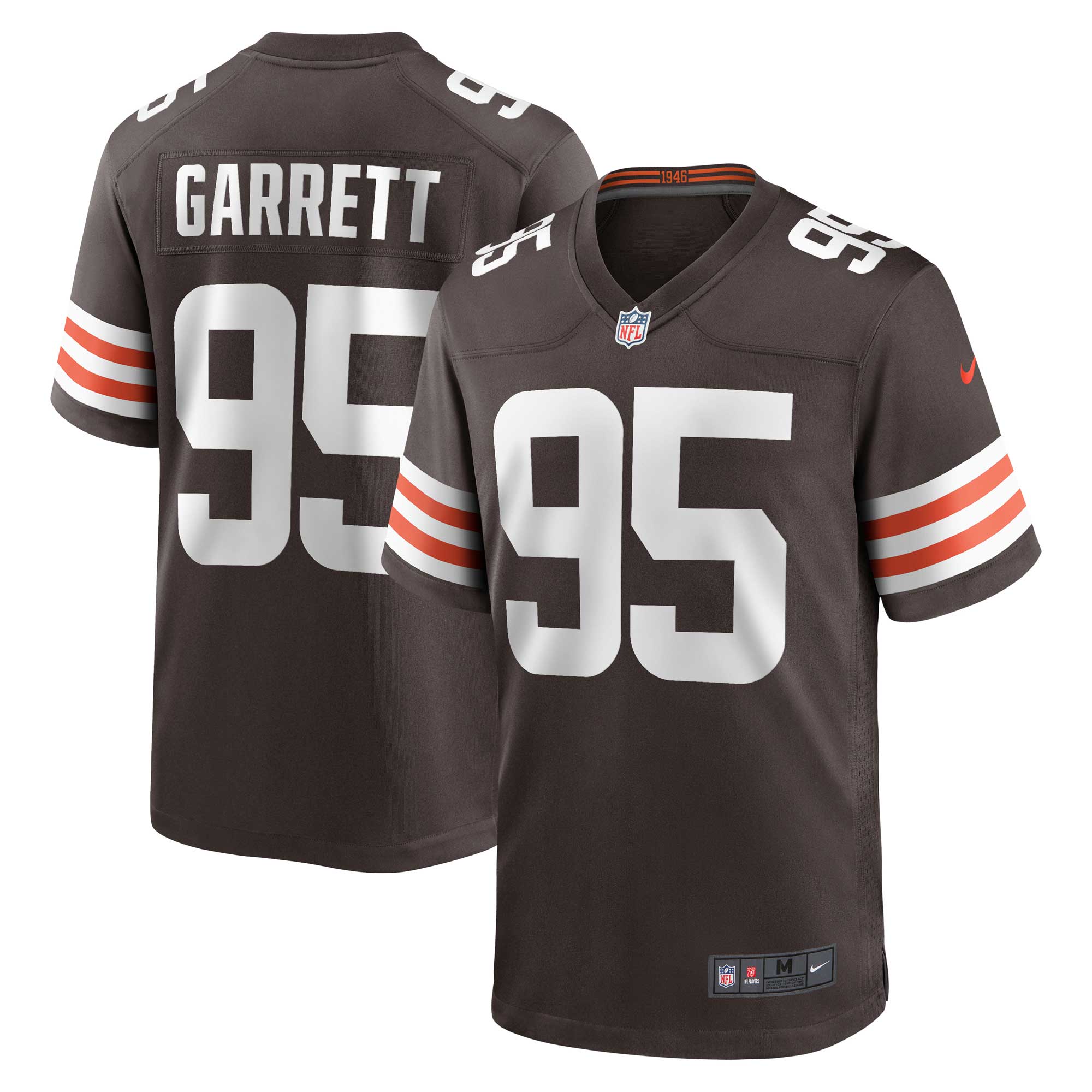 Cleveland Browns Myles Garrett Brown Game NFL Jersey Men's