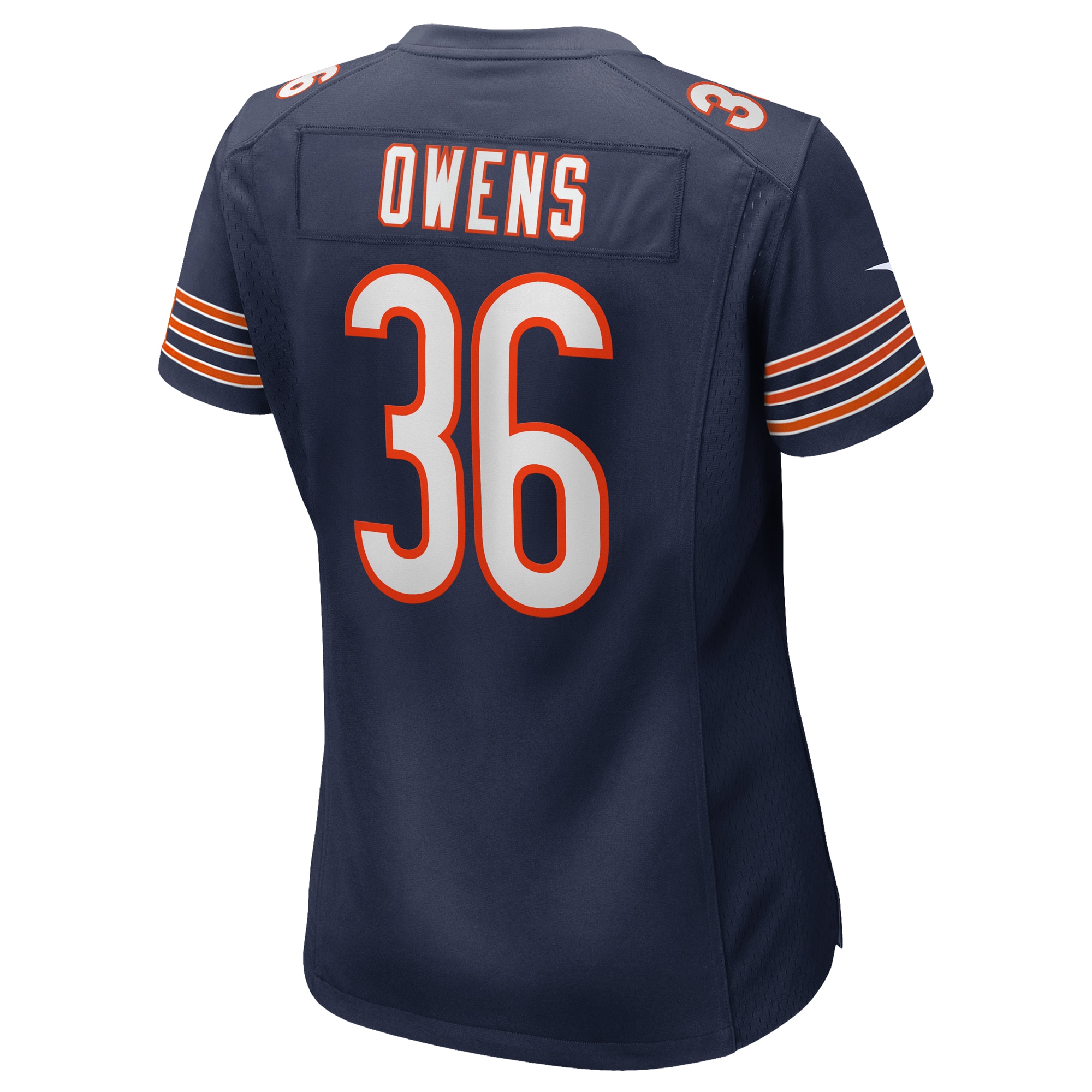 Chicago Bears Jonathan Owens Navy Game NFL Jersey Women's