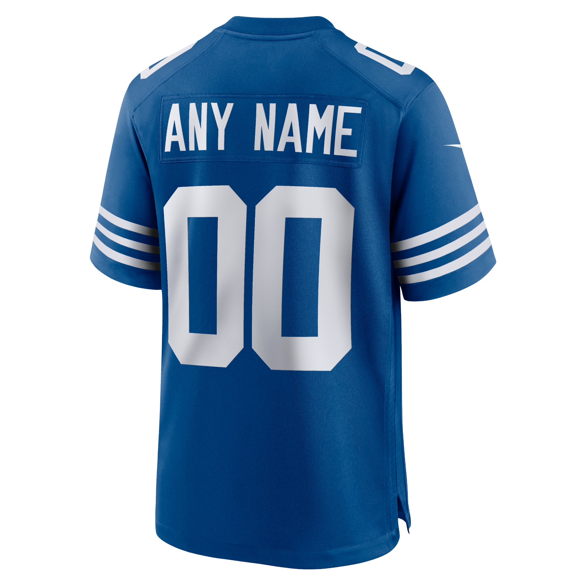 Indianapolis Colts Royal Alternate Custom NFL Jersey Men's