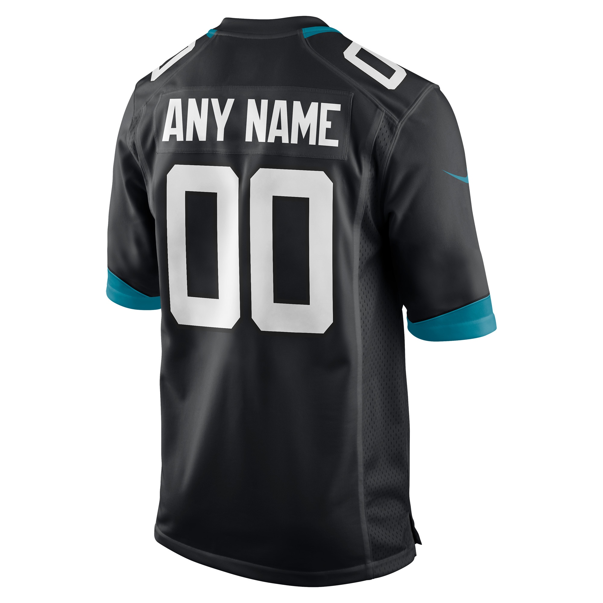 Jacksonville Jaguars Black Custom Game NFL Jersey Men's