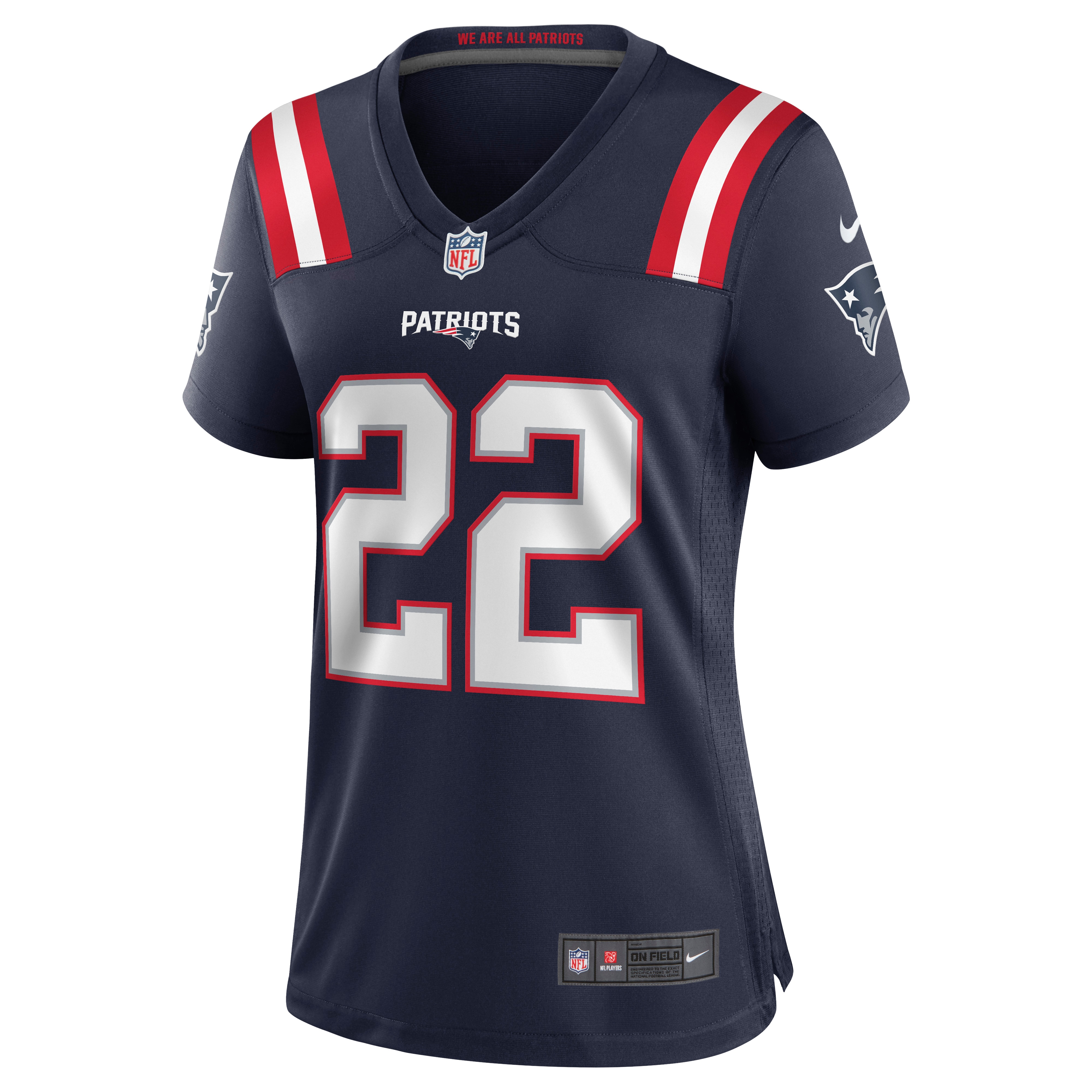 New England Patriots Cody Davis Navy Game NFL Jersey Women's