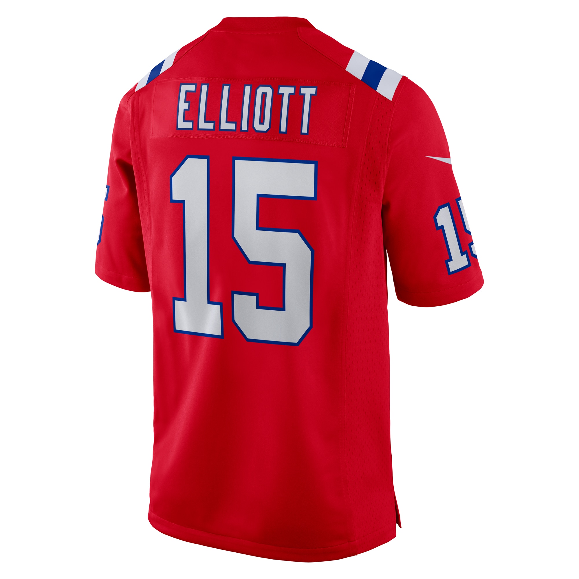 New England Patriots Ezekiel Elliott Red Alternate Game Player NFL Jersey Men's