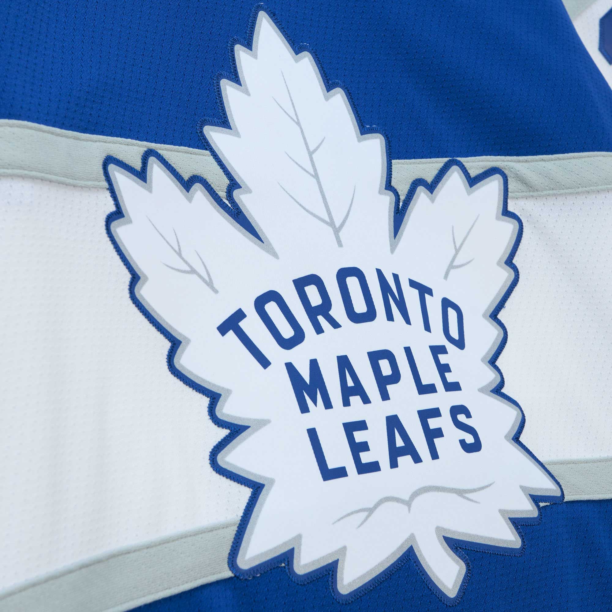 Toronto Maple Leafs Auston Matthews Mitchell Ness Blue 2017 Winter Classic Blue Line Player NHL Jersey Men's