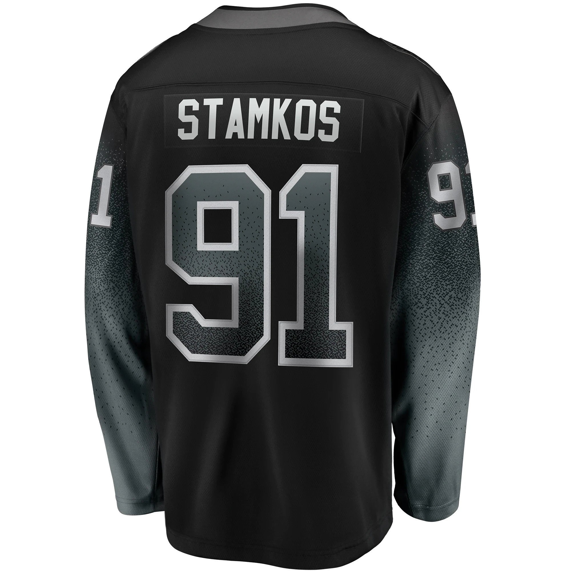 Tampa Bay Lightning Steven Stamkos Black Alternate Breakaway Player NHL Jersey Men's