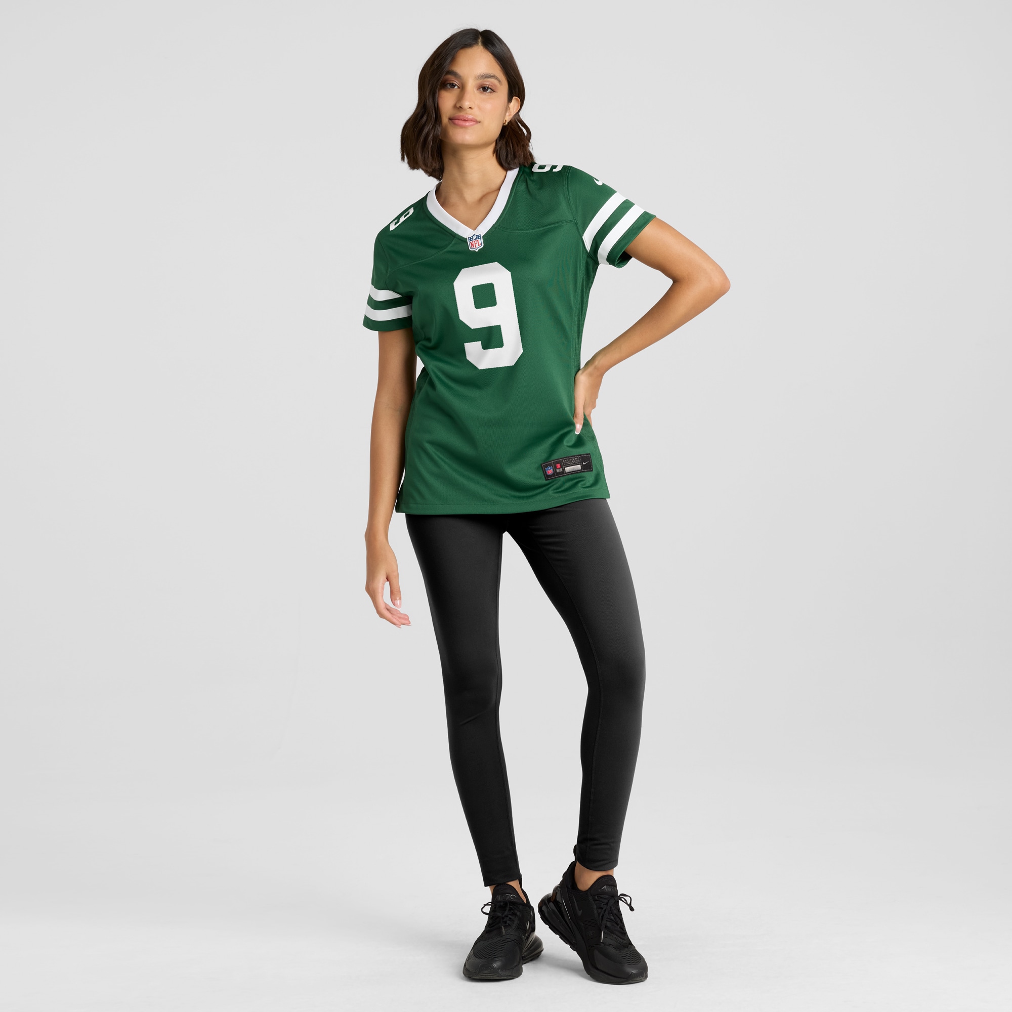 New York Jets Greg Zuerlein Legacy Green Team Game NFL Jersey Women's