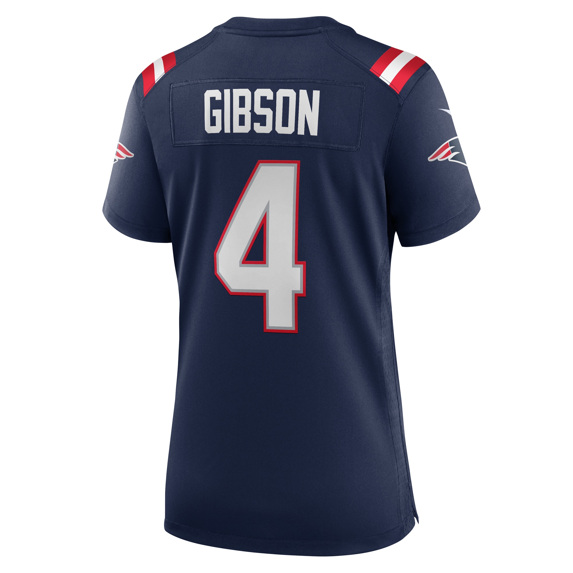New England Patriots Antonio Gibson Navy Game NFL Jersey Women's
