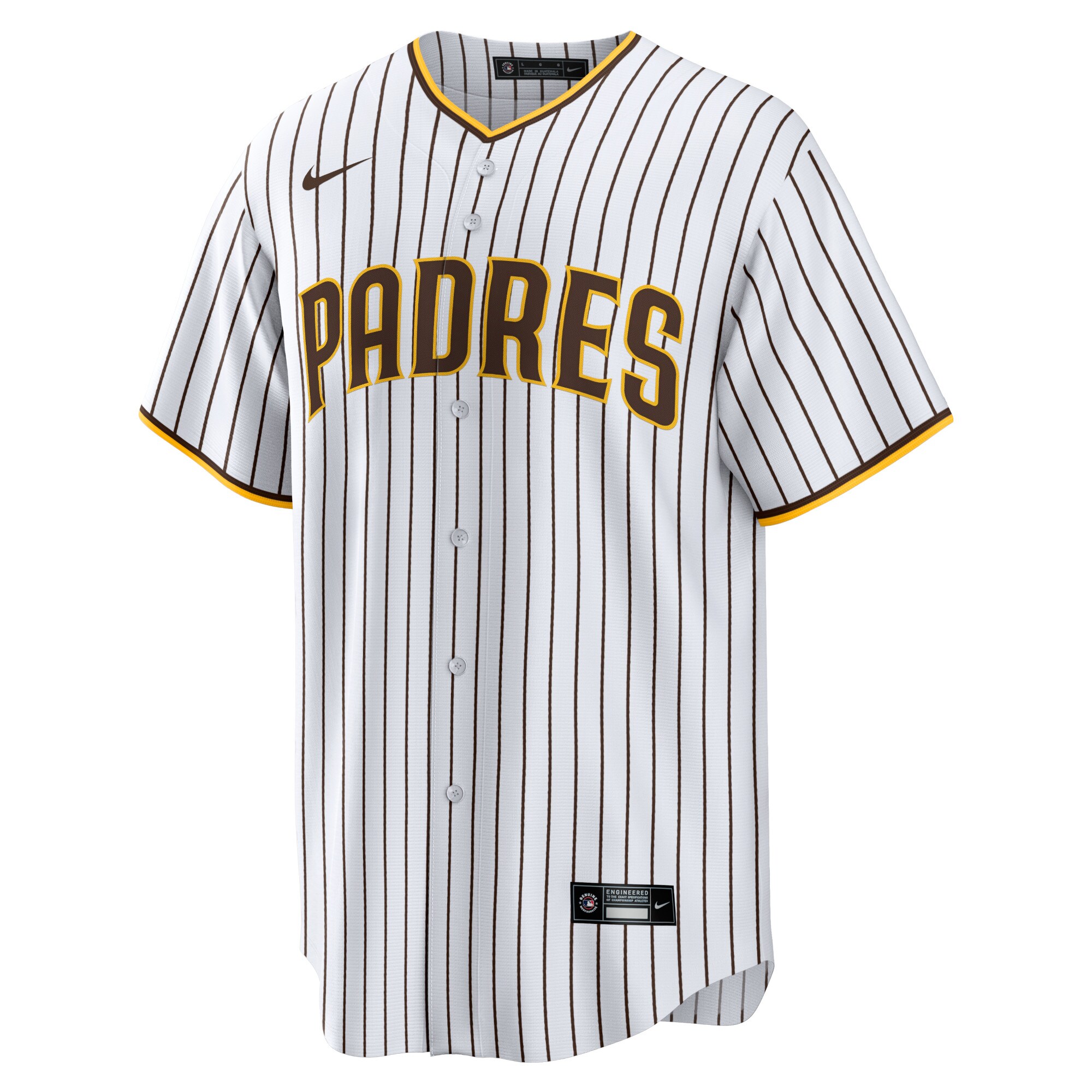San Diego Padres White Home Team MLB Jersey Men's
