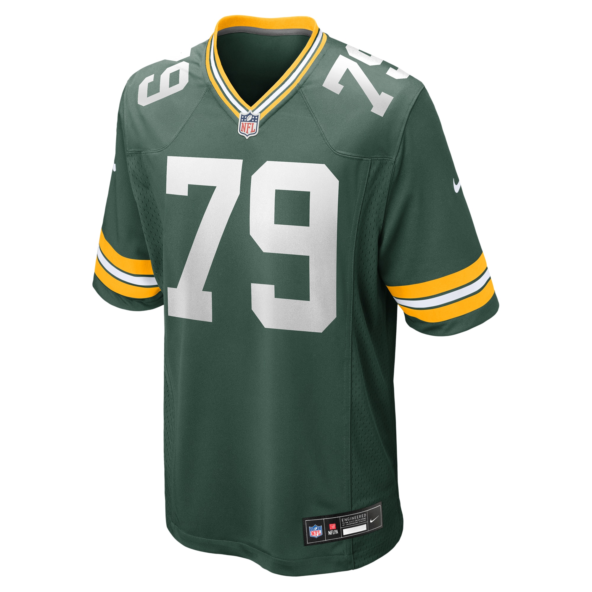 Green Bay Packers Travis Glover Green Game NFL Jersey Men's