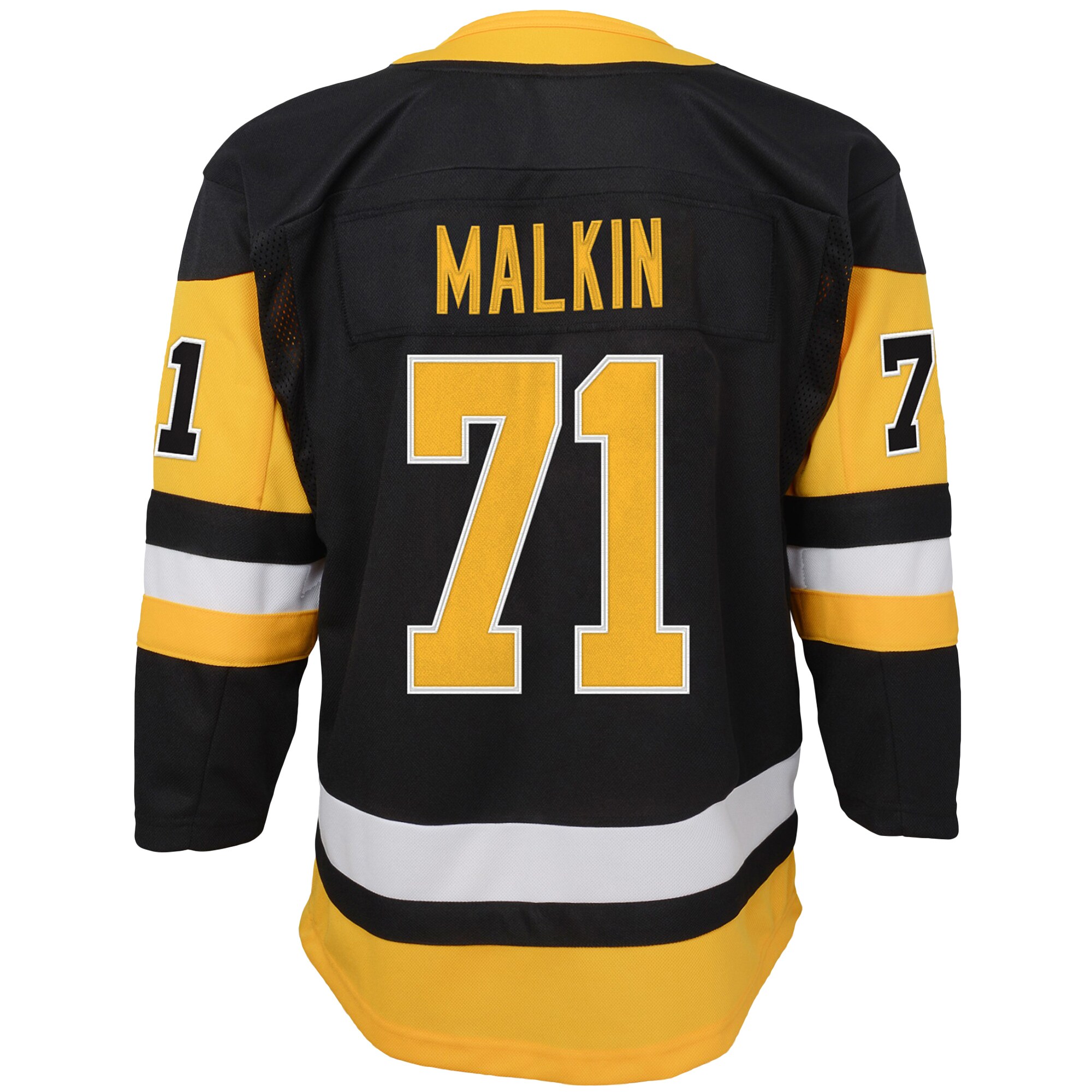 Pittsburgh Penguins Evgeni Malkin Black Home Premier Player NHL Jersey Youth